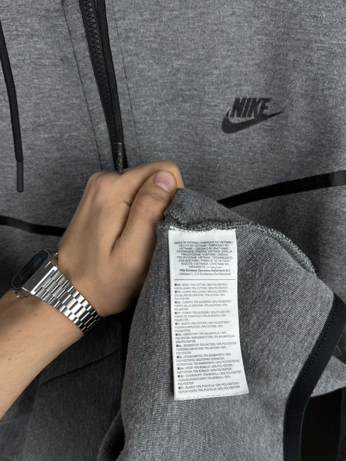 Nike Zip hoodie Nike Tech Fleece original sportswear casual item Size US XXL / EU 58 / 5 - 3 Thumbnail