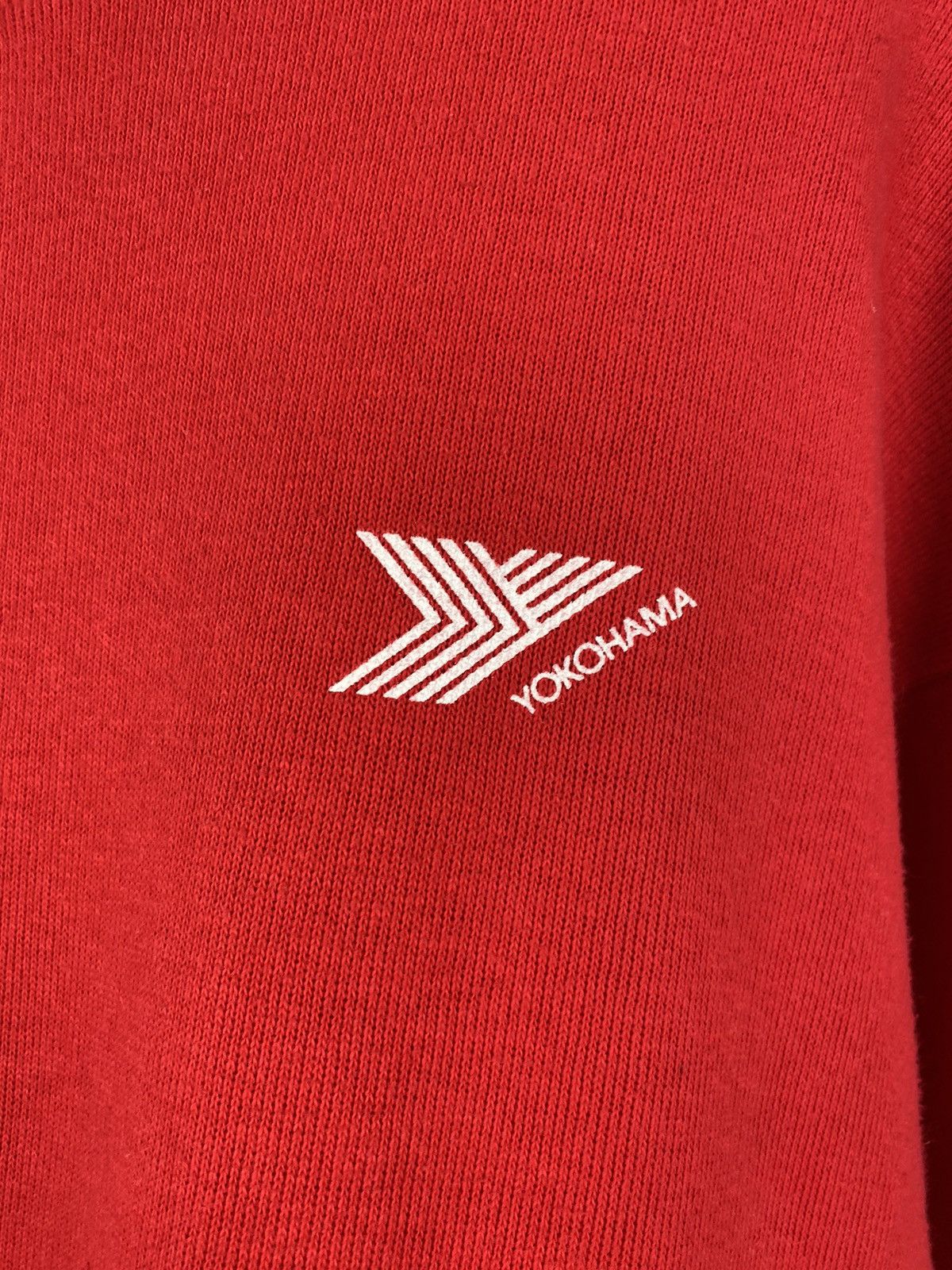 Vintage Vintage 90s Yokohama Sweatshirt Nissan Yamaha Subaru Size US L / EU 52-54 / 3 - 4 Thumbnail