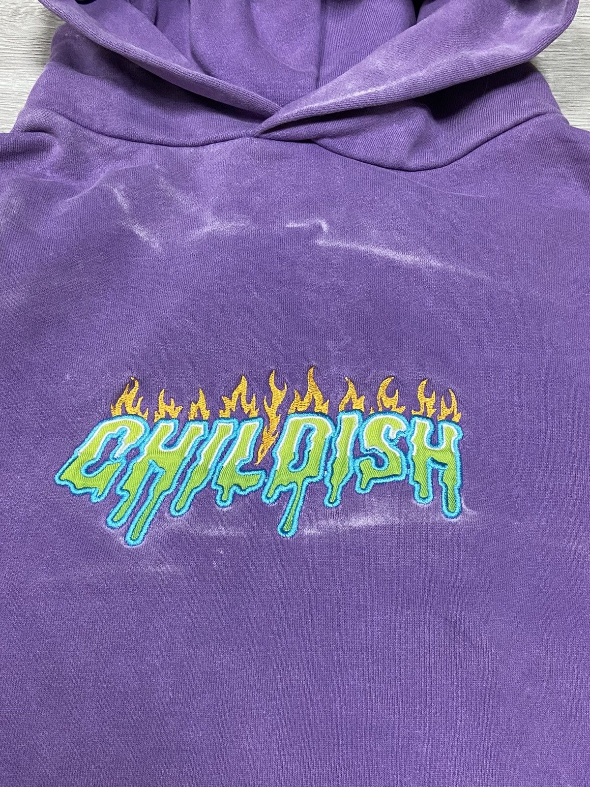 Vintage Childish Robs Motors car 90s Purple Hoodie Big Logo Racing Size US S / EU 44-46 / 1 - 5 Thumbnail