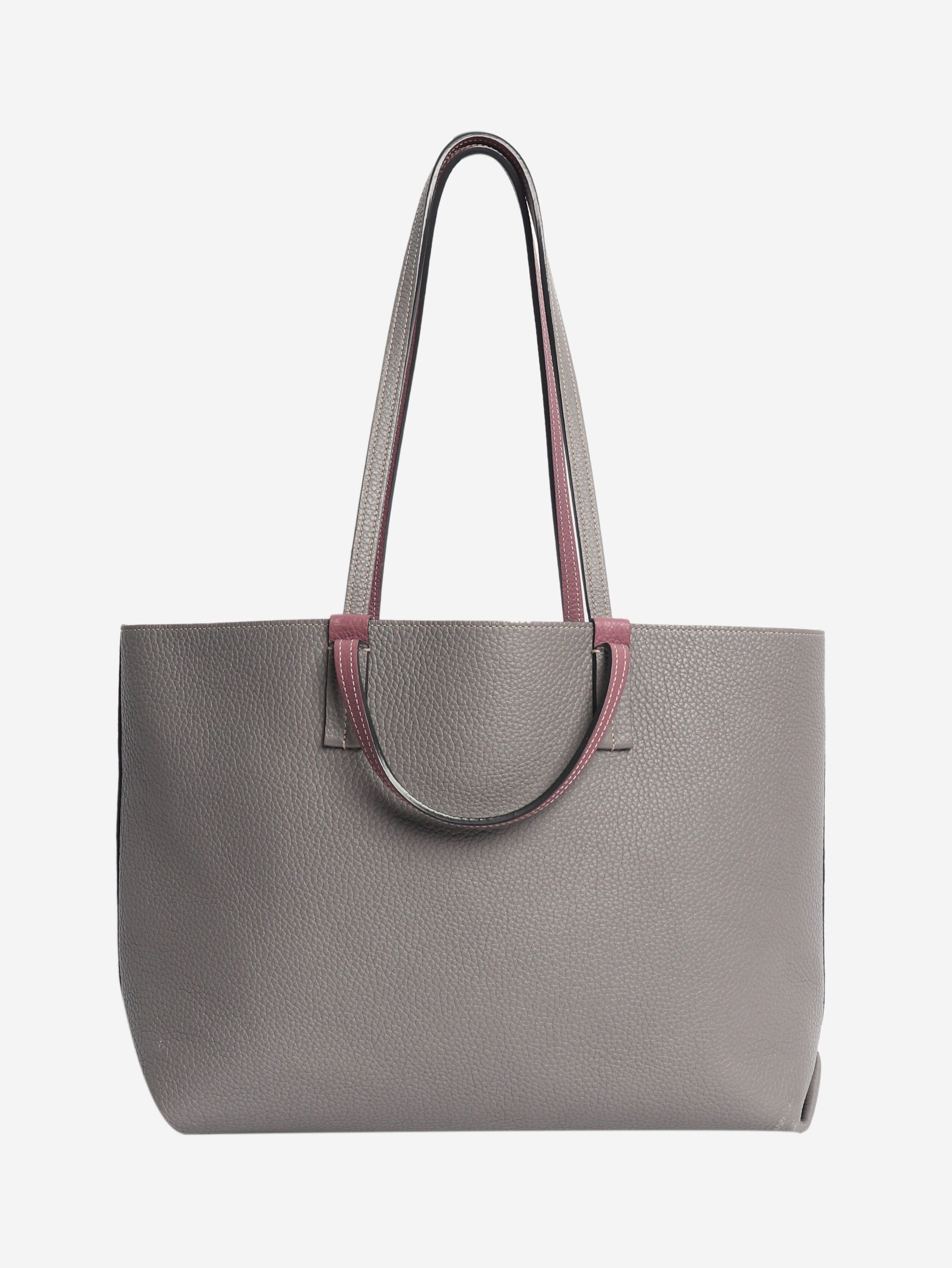 Moynat Grey leather tote bag Size ONE SIZE - 1 Thumbnail