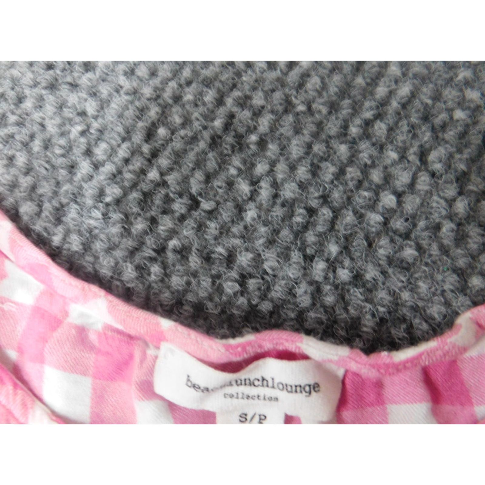 Vintage Beach Lunch Lounge Blouse Womens Small Pink Plaid Sleeveless Cap Neckline Collared Casual Basic 90s Beach Theme Ruffle Breathable Size S / US 4 / IT 40 - 5 Thumbnail