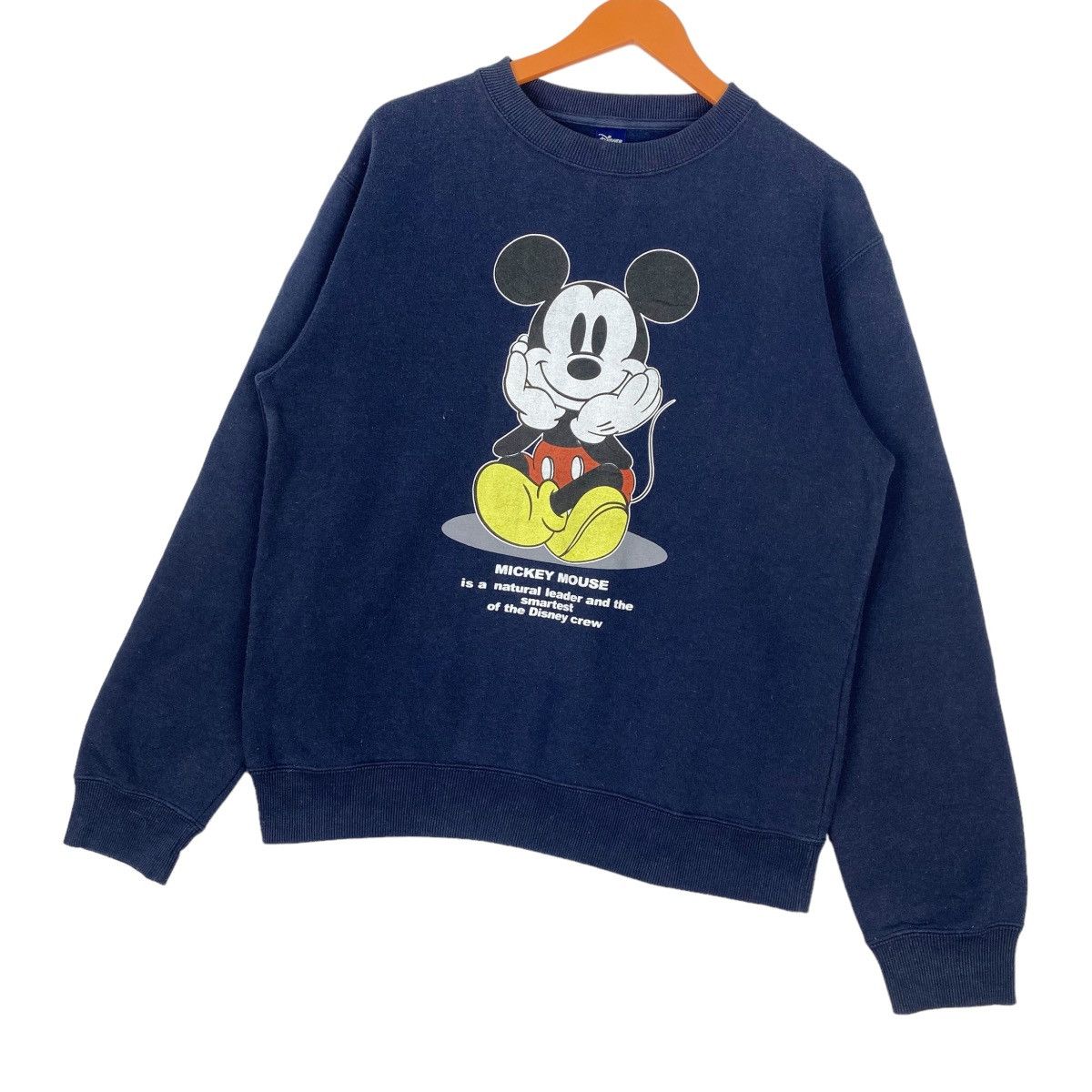 Disney Disney Mickey Mouse Sweatshirt Crewneck Pullover Jumper Size US M / EU 48-50 / 2 - 3 Thumbnail