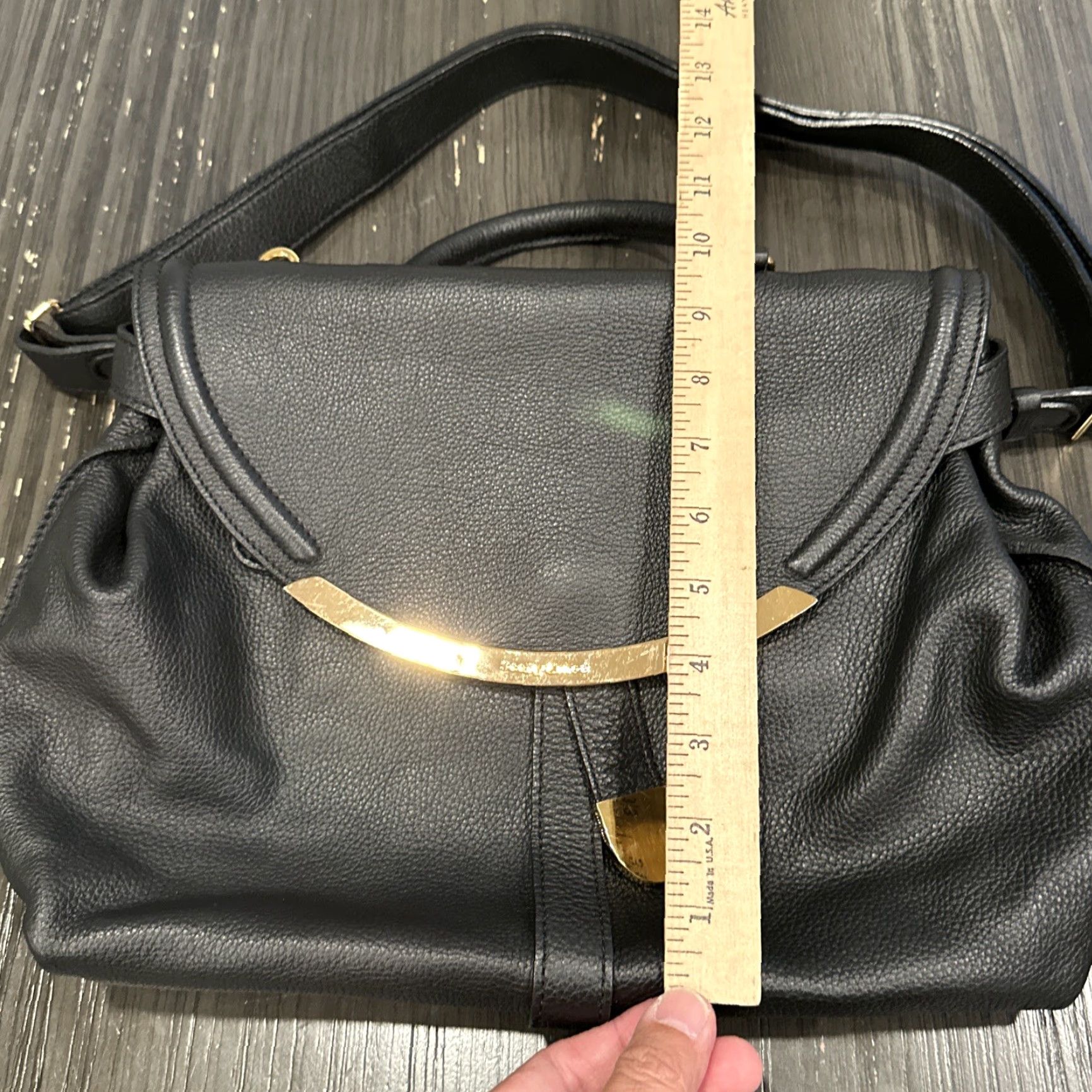 Vintage SEE BY CHLOE Leather Shoulder Bag Black Women Size ONE SIZE - 3 Thumbnail