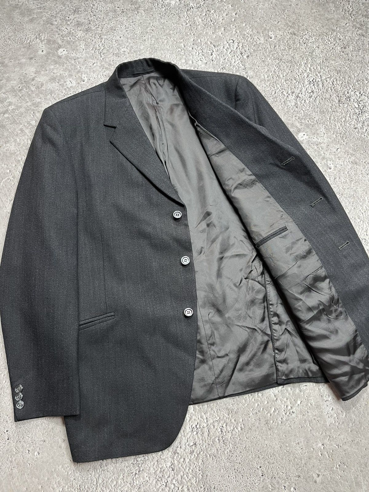Other Vintage Hodges Mens Blazer Wool Jacket Classic Suit Coat Size US L / EU 52-54 / 3 - 6 Thumbnail