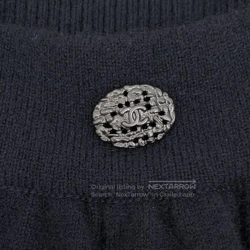 Chanel Chanel Black Wool Dress for Women . Size XS / US 0-2 / IT 36-38 - 6 Thumbnail