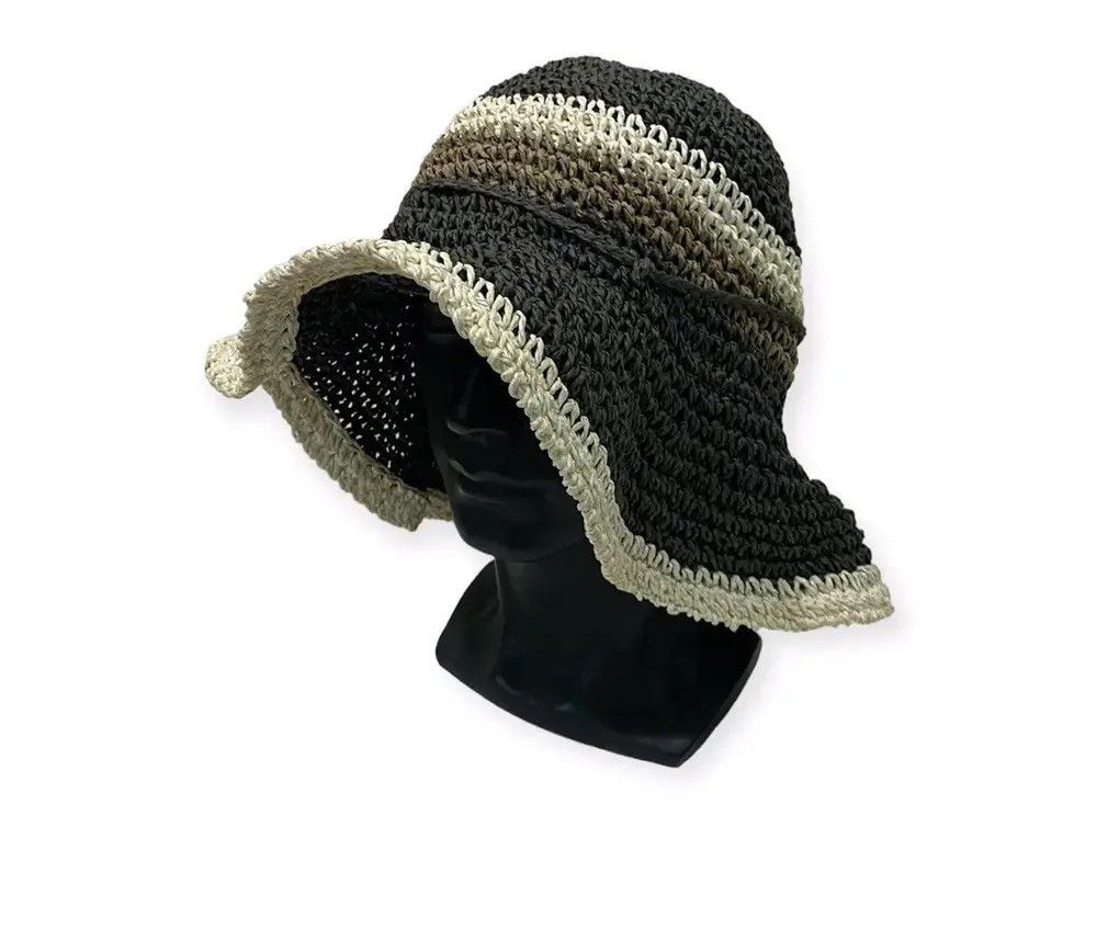 Japanese Brand × Uniqlo Japanese Brand Uniqlo Crochet Bucket Hat Size ONE SIZE - 1 Thumbnail