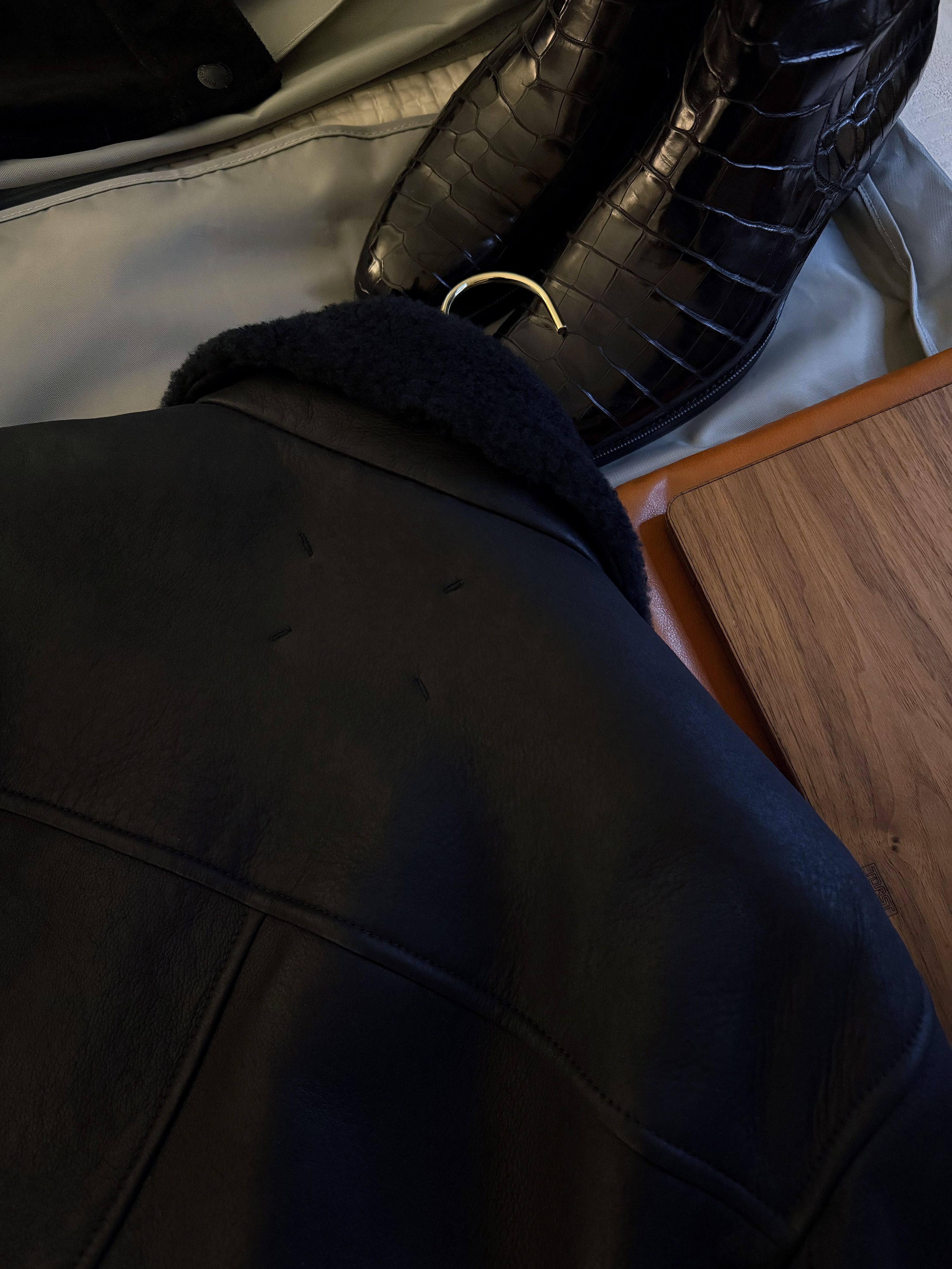 Brunello Cucinelli A Menswear Grail, Ultra-Rare $15,000 Full Shearling Jacket Size US M / EU 48-50 / 2 - 18 Thumbnail
