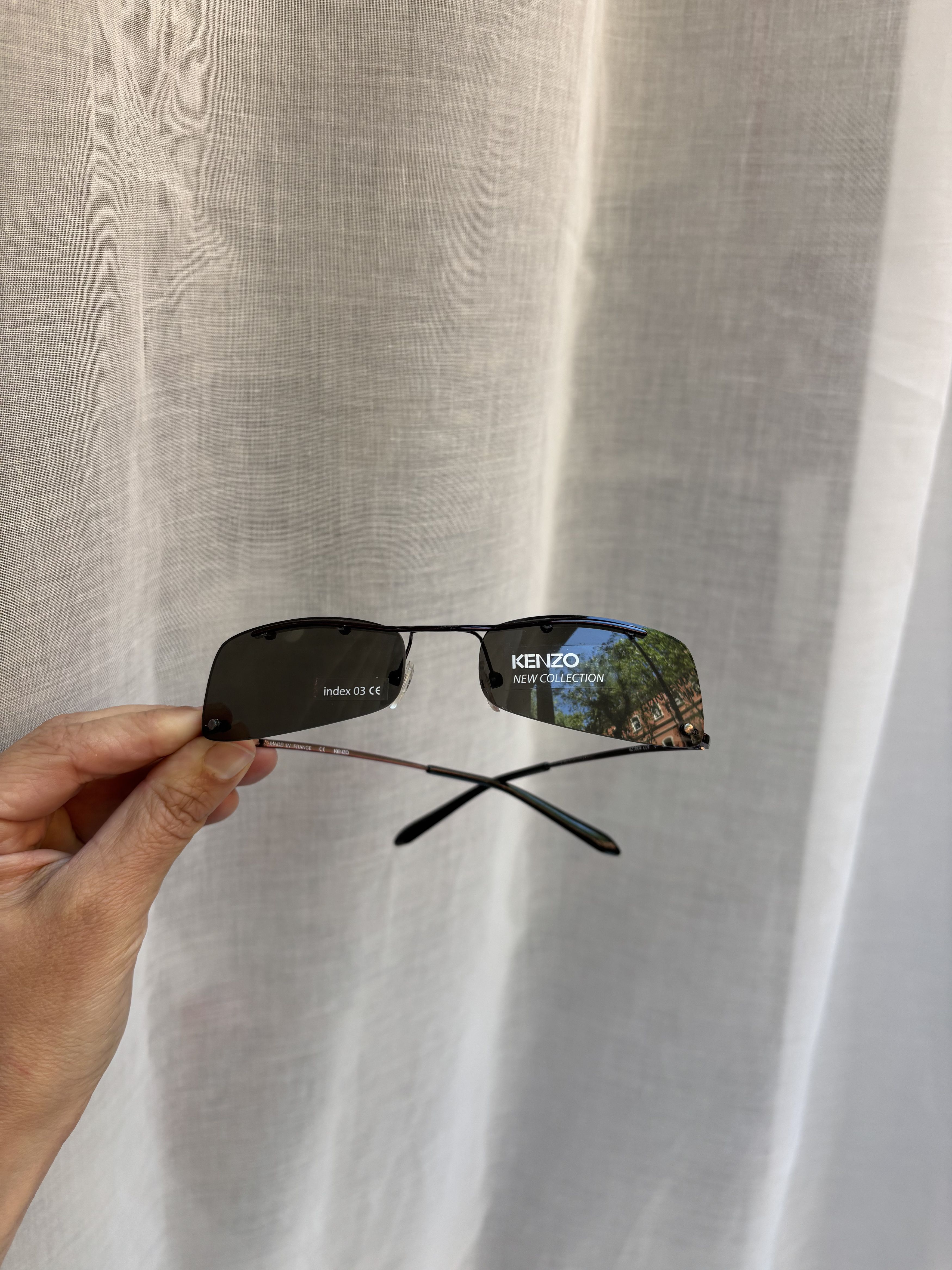 Kenzo Kenzo Sunglasses New Vintage Sport Pop Motard Ski Size ONE SIZE - 3 Thumbnail