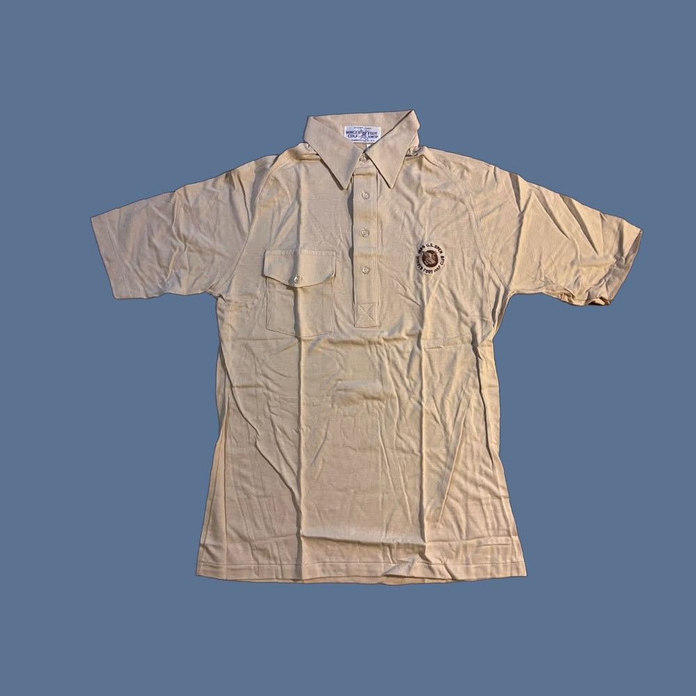 Vintage VINTAGE Winged Foot Golf Shop 1984 US Open Custom Made Polo Shirt Men’s M Beige Polo Shirt Men’s M Beige Golf Logo 80s Retro Size US M / EU 48-50 / 2 - 1 Thumbnail