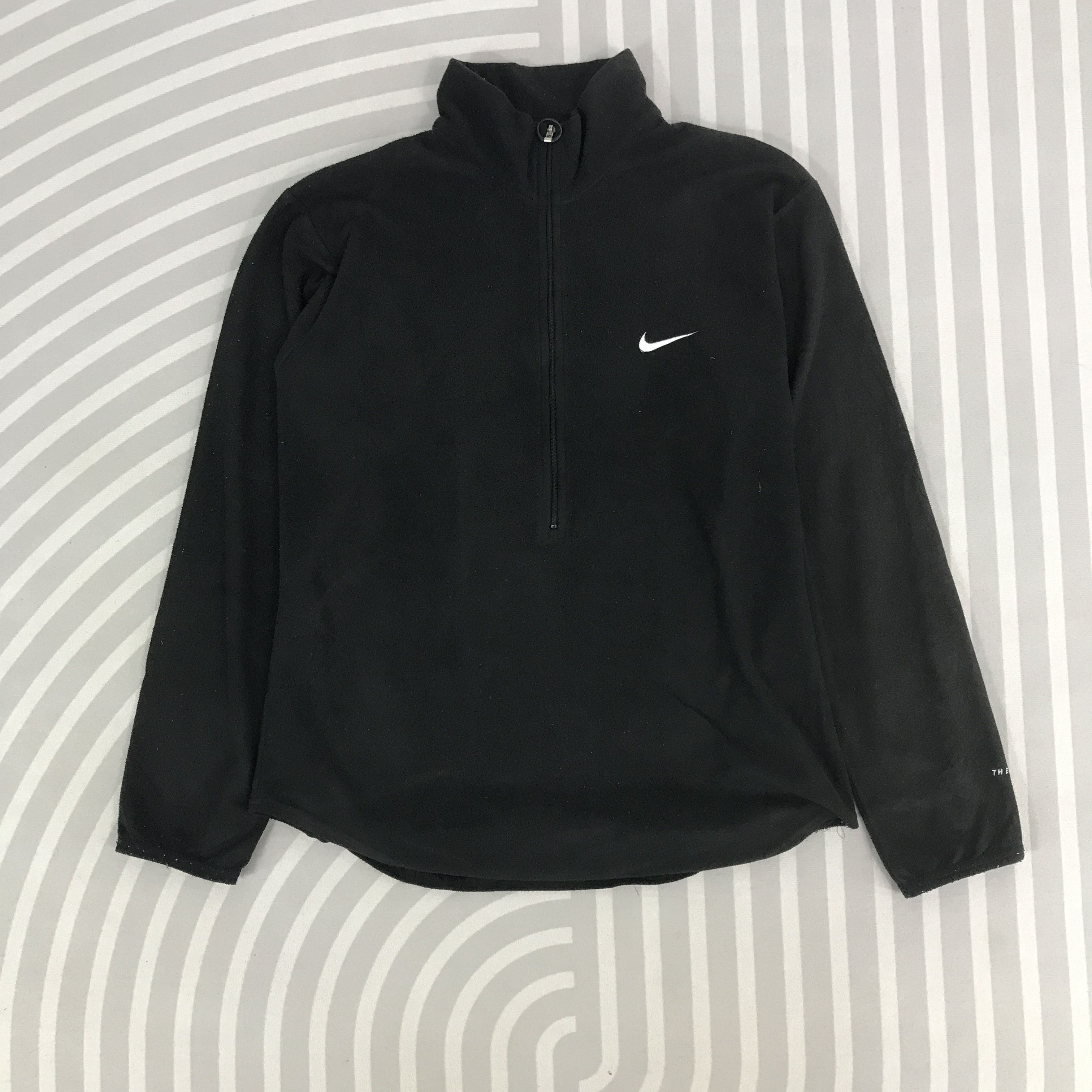 Nike × Vintage Vintage Nike fleece half zipper Jacket Size US M / EU 48-50 / 2 - 1 Thumbnail