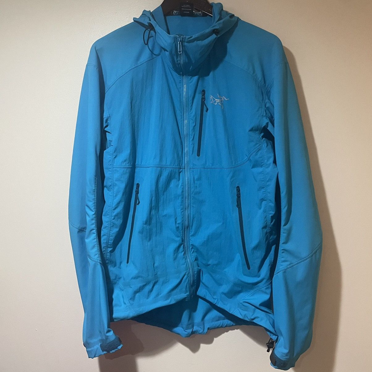 アークテリクス ガンマSL フーディ ハイブリッド ネイビー