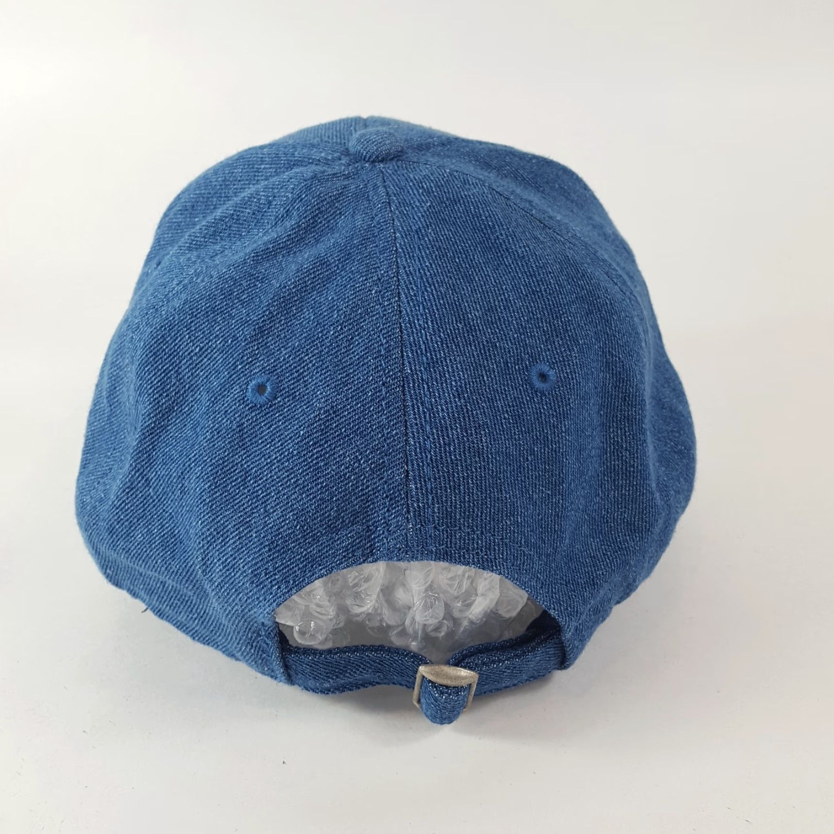 Disney VINTAGE Disney Mickey Mouse Denim Baseball Cap Hat - Snapback - One Size - Blue - Adjustable - 90s Y2K Cartoon Promo Cap Mens Size ONE SIZE - 5 Thumbnail