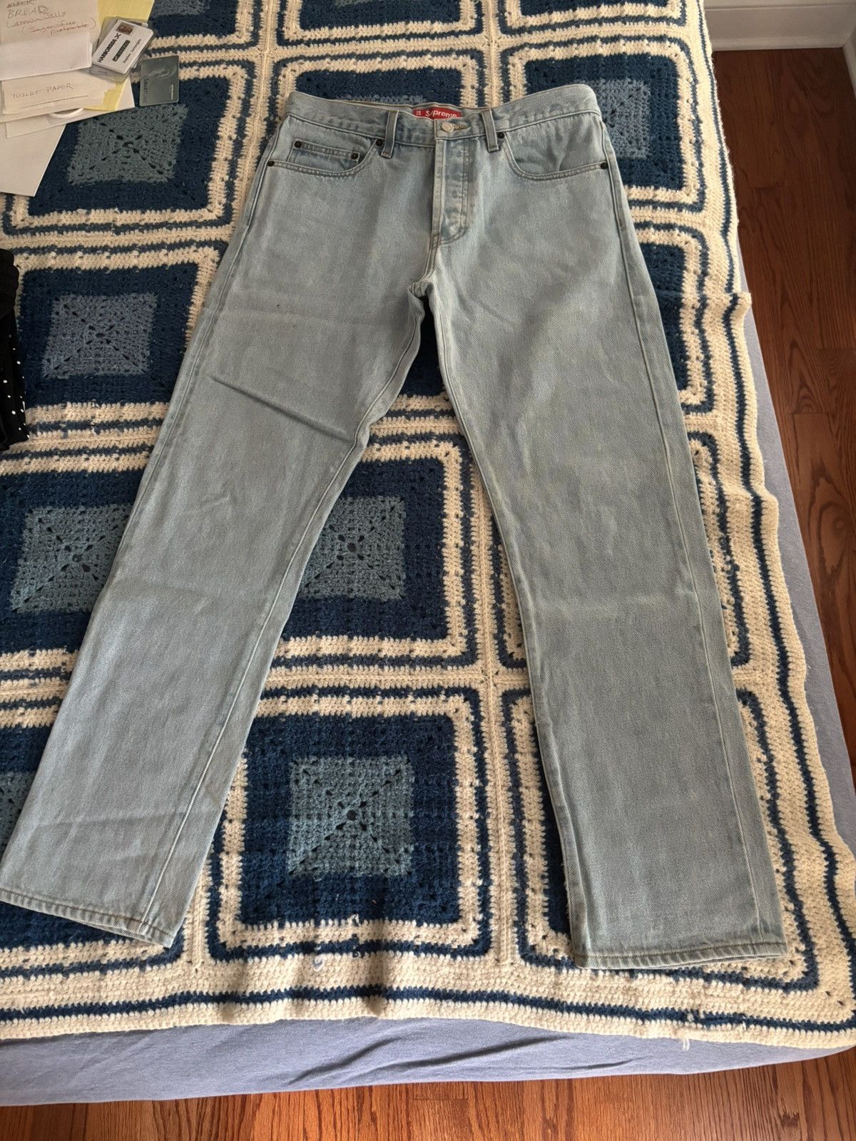Supreme Stone Washed Slim Jean
