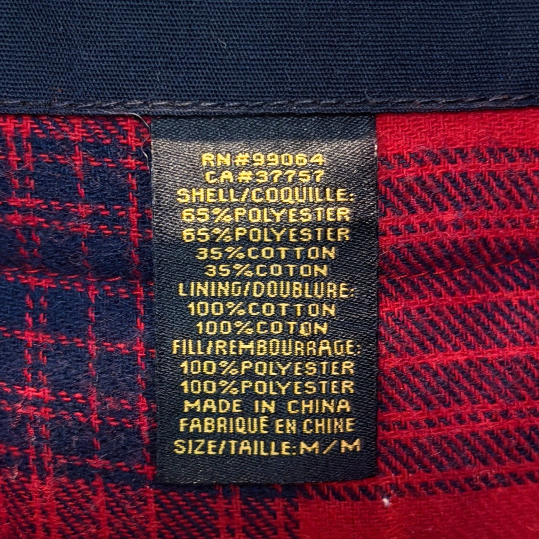 Element Element Wolfeboro Collection Jacket Mens M Blue Plaid Lined Hooded Zip Up Size US M / EU 48-50 / 2 - 7 Thumbnail
