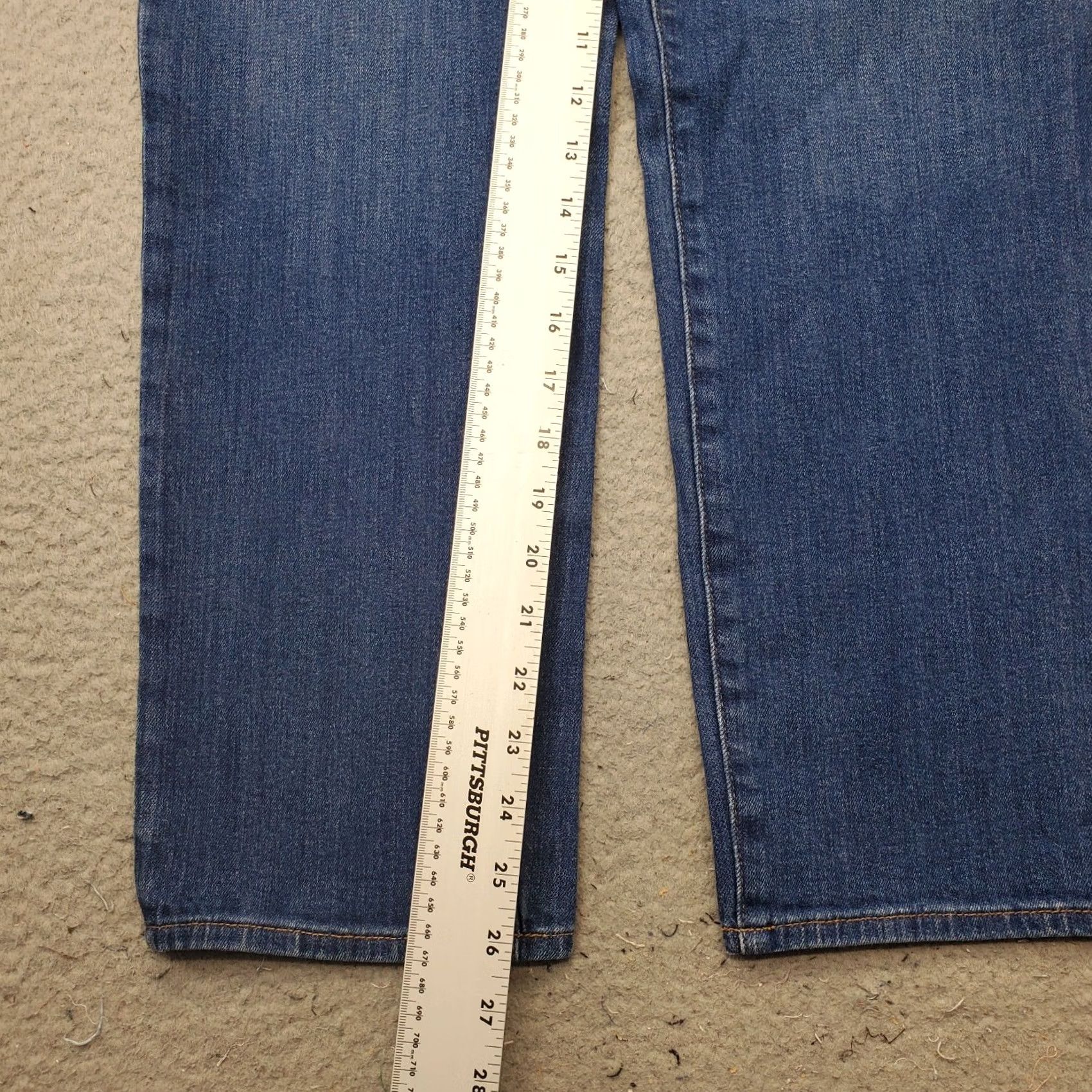 Talbots Talbots Modern Ankle Jeans Womens 6 Blue Denim Medium Wash Streetwear Grunge Jeans Women's 6 Blue Talbots Denim Size 28" / US 6 / IT 42 - 4 Thumbnail