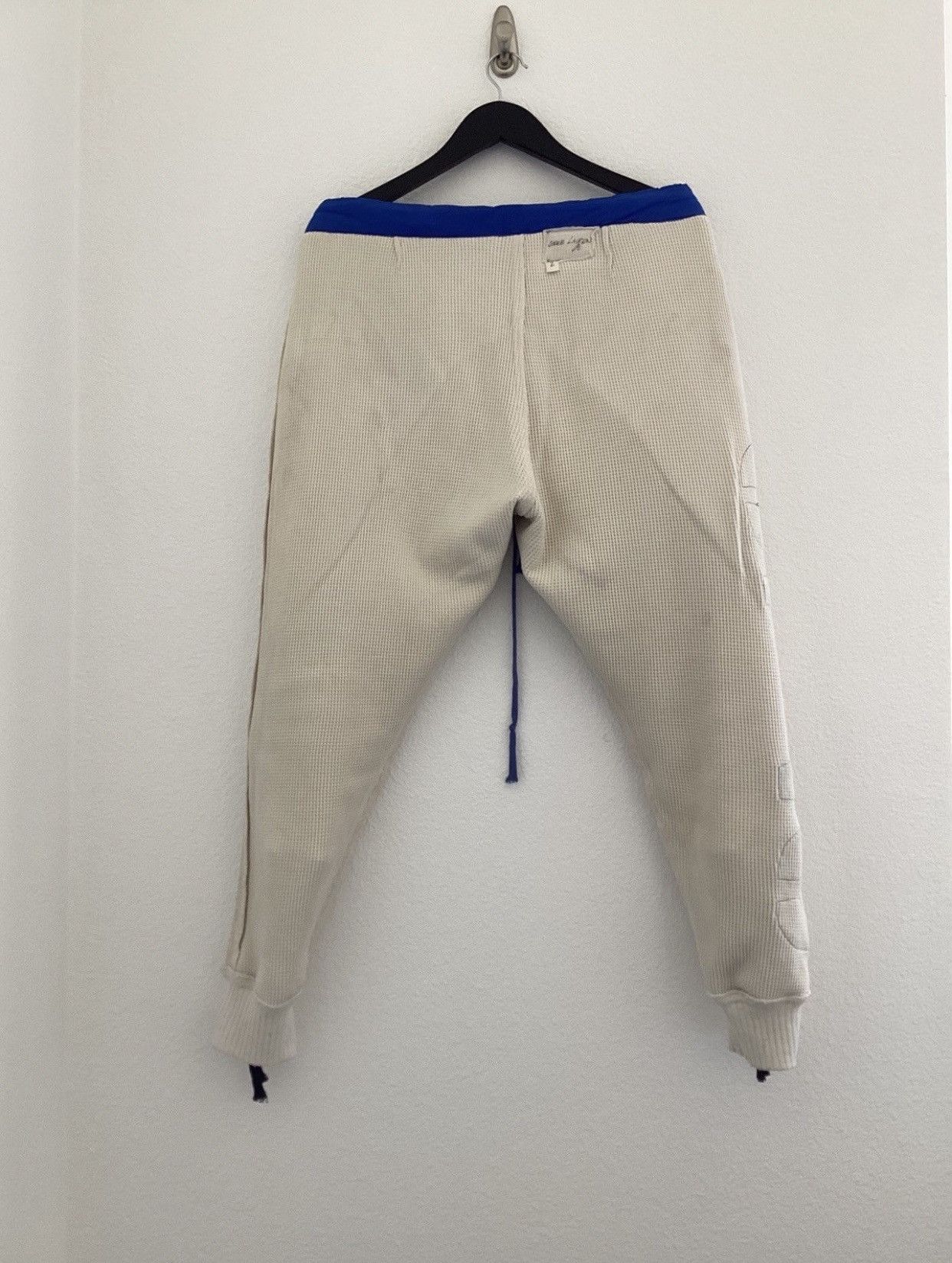 Greg Lauren BLUE PUFFER ZIP PANT Size US 32 / EU 48 - 20 Thumbnail