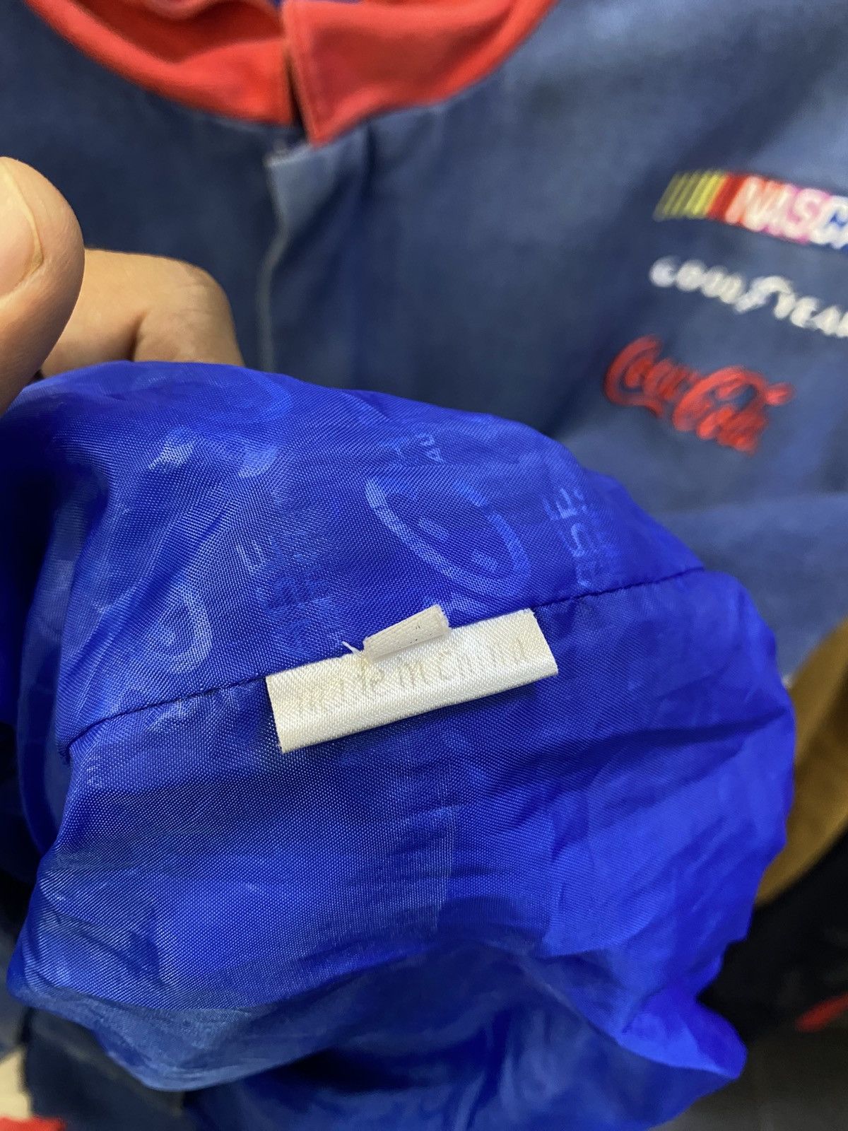 NASCAR OFFER ME NOW ‼️VTG NASCAR Racing Jacket Ford 🔥 Size US XL / EU 56 / 4 - 19 Thumbnail