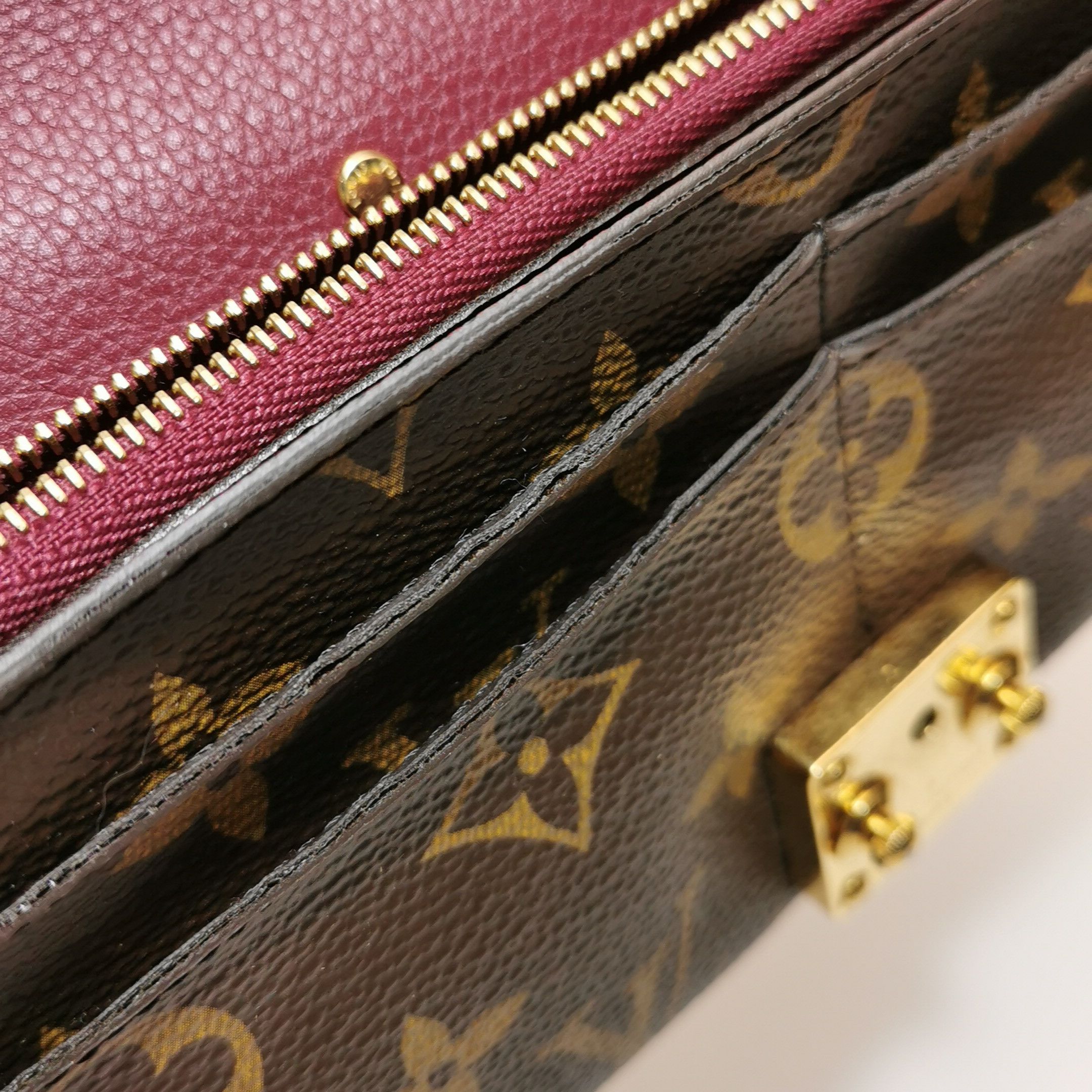 Louis Vuitton Louis Vuitton (LV) PALLAS Legend Bag Large Cowhide Vegetabl Size ONE SIZE - 8 Thumbnail