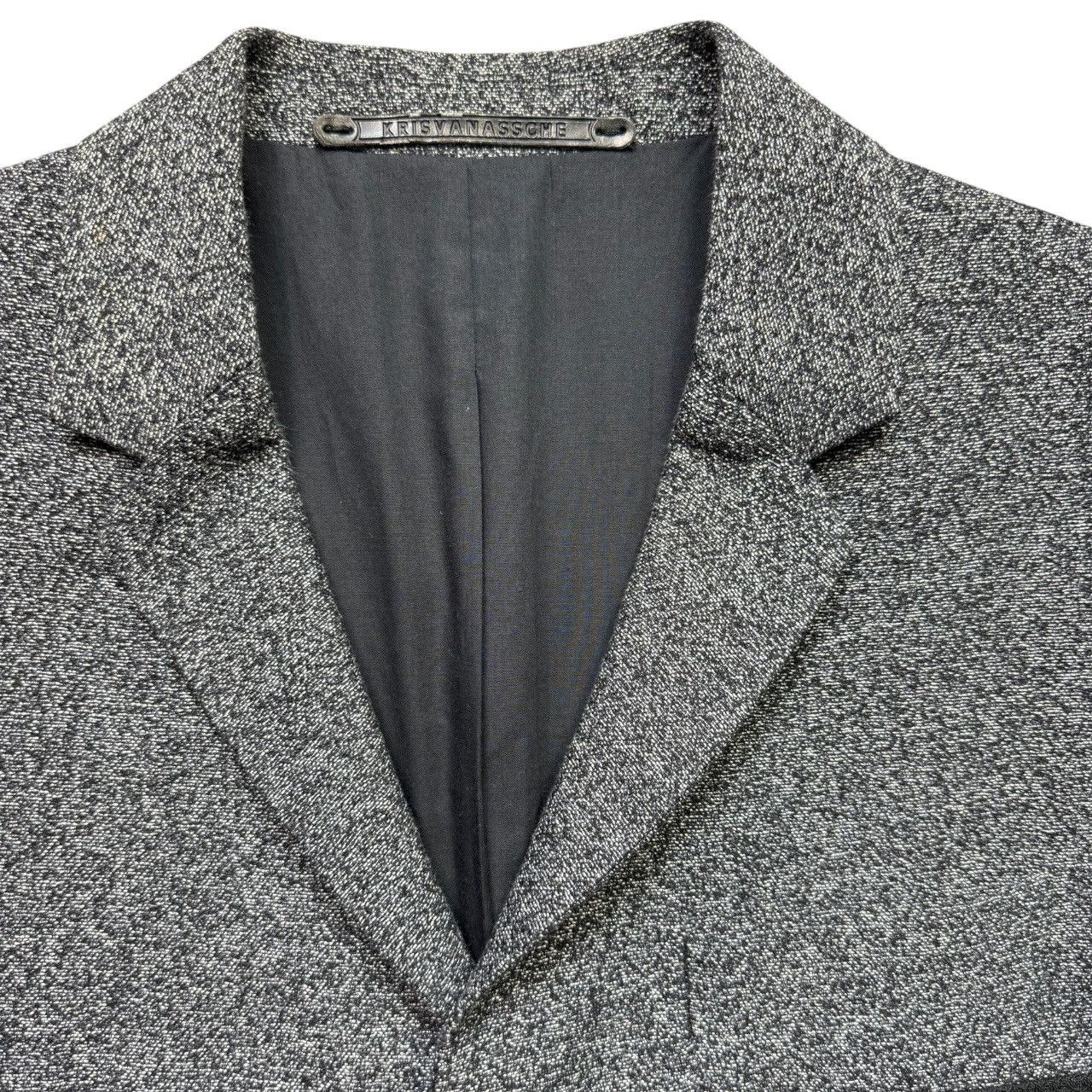 Kris Van Assche Kris van assche aw2013 runway blazer gray and black Size US M / EU 48-50 / 2 - 3 Thumbnail