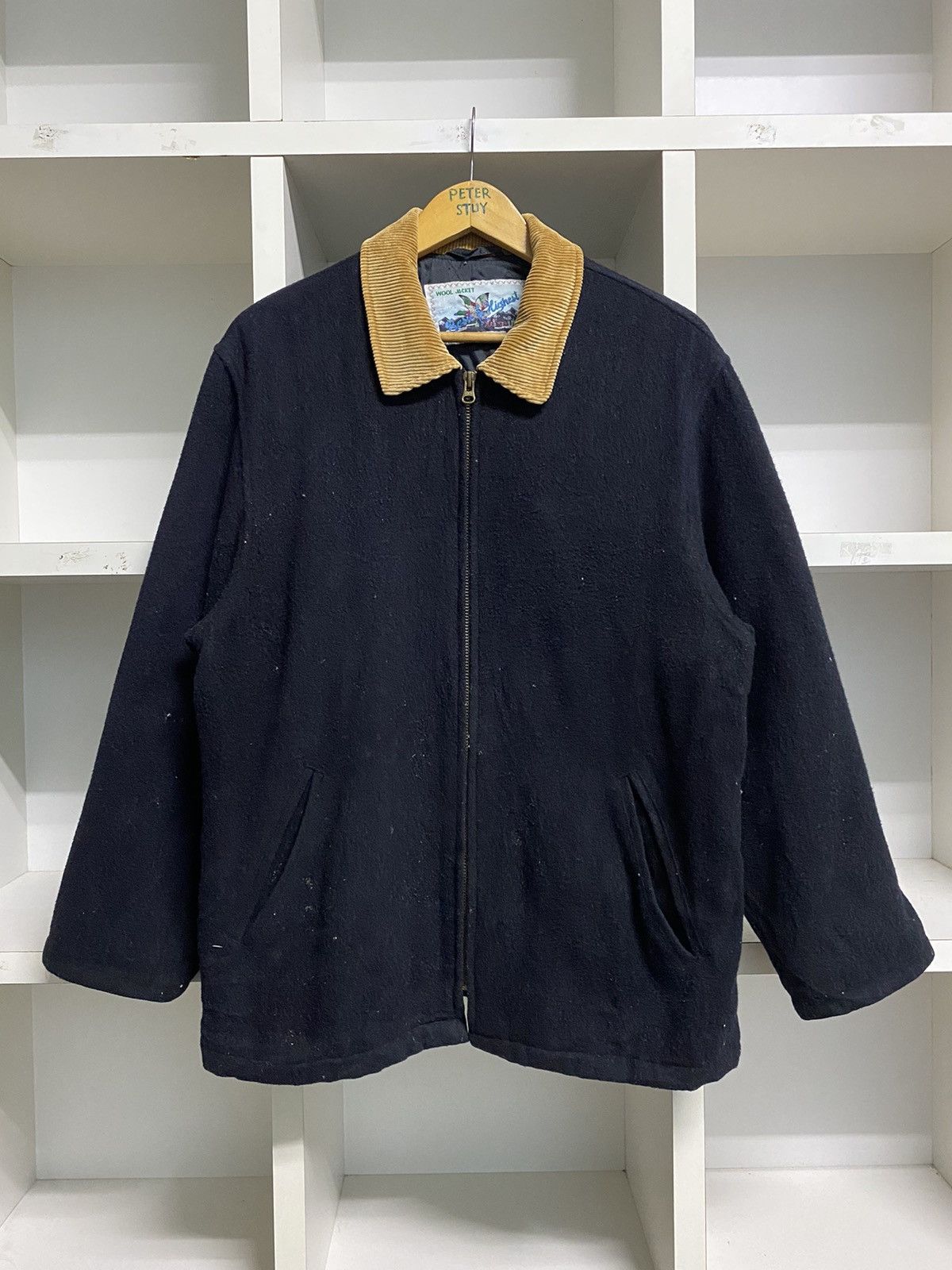 Japanese Brand × Vintage Vintage Wool Jacket Basic & Highest Size US L / EU 52-54 / 3 - 2 Thumbnail