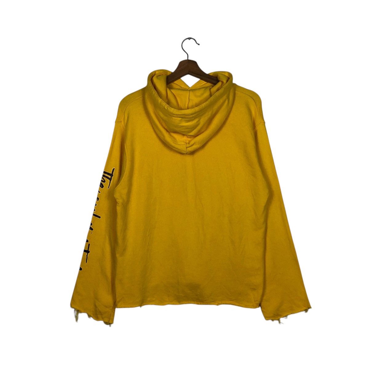 Japanese Brand 📌Distressed Design Rich Yellow Hoodie Sweatshirt Nu Skool Size US L / EU 52-54 / 3 - 10 Thumbnail