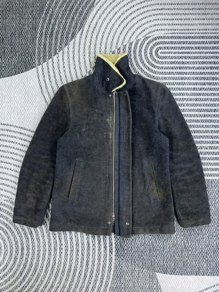 Boycott Vintage Boycott Heavyweight Sherpa Collar Suede Jacket Size US M / EU 48-50 / 2 - 5 Thumbnail