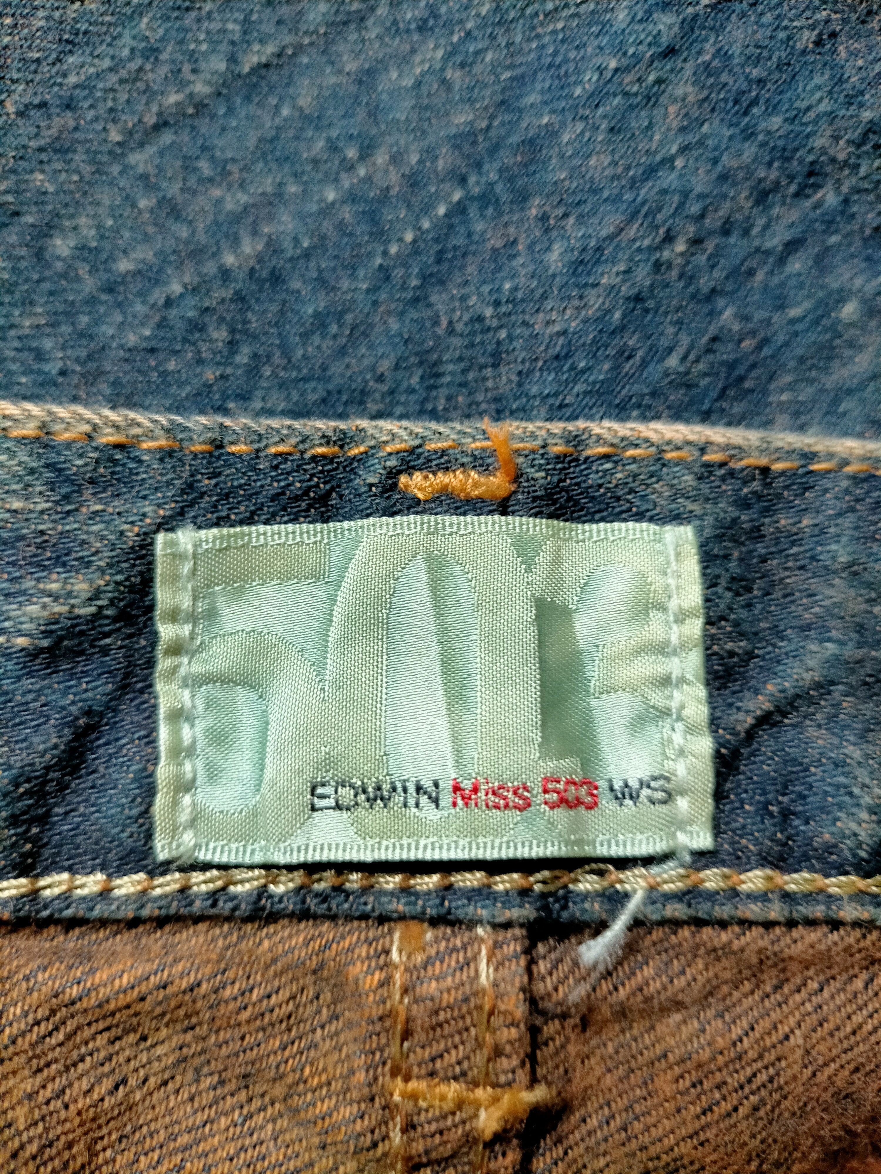 If Six Was Nine × Japanese Brand Flare Jeans Edwin 503 Japan Boot cut Denim Size US 30 / EU 46 - 16 Thumbnail
