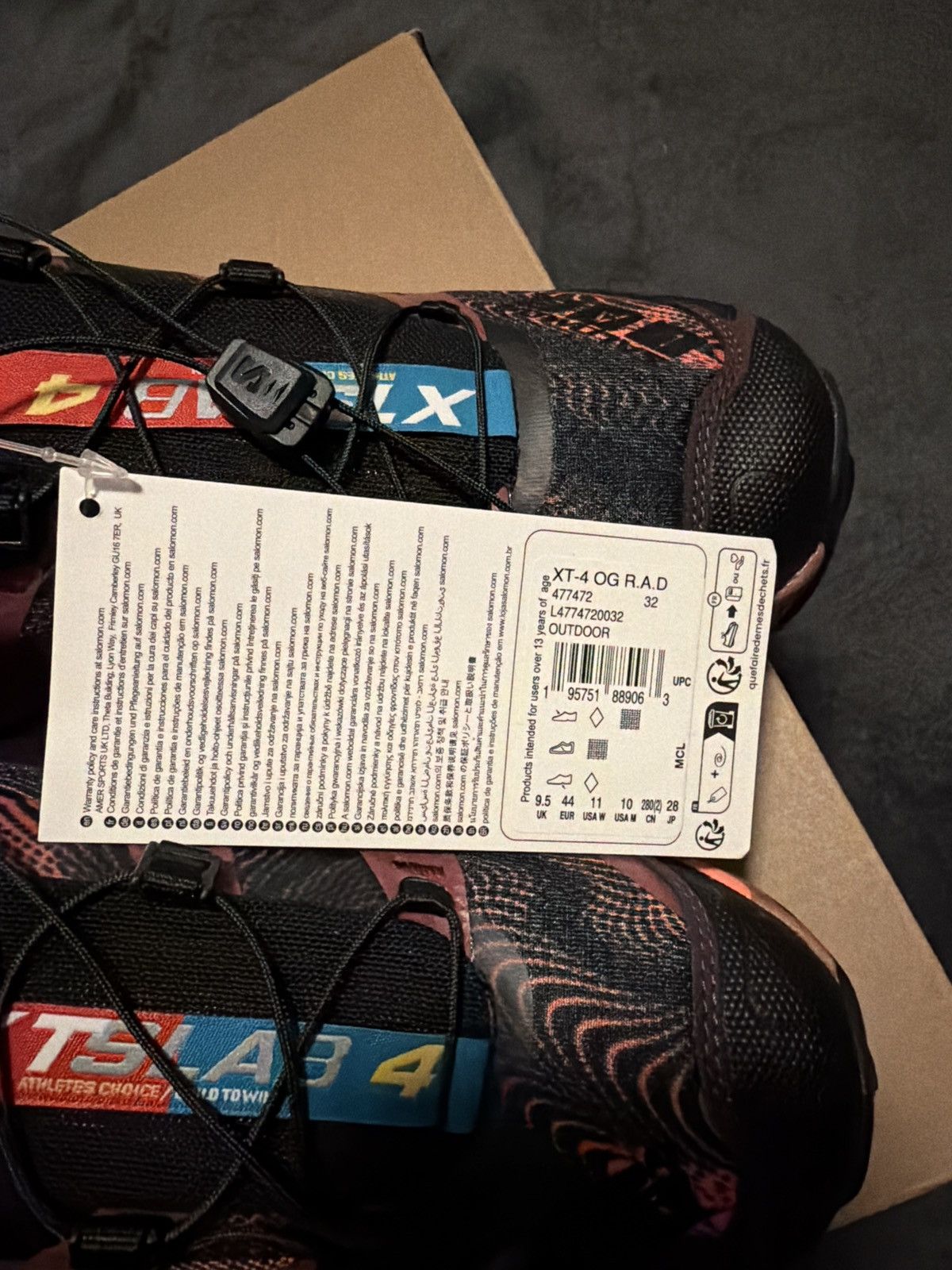 Salomon Salomon Sneakers R.A.D Rave At Dawn Size US 10 / EU 43 - 7 Thumbnail