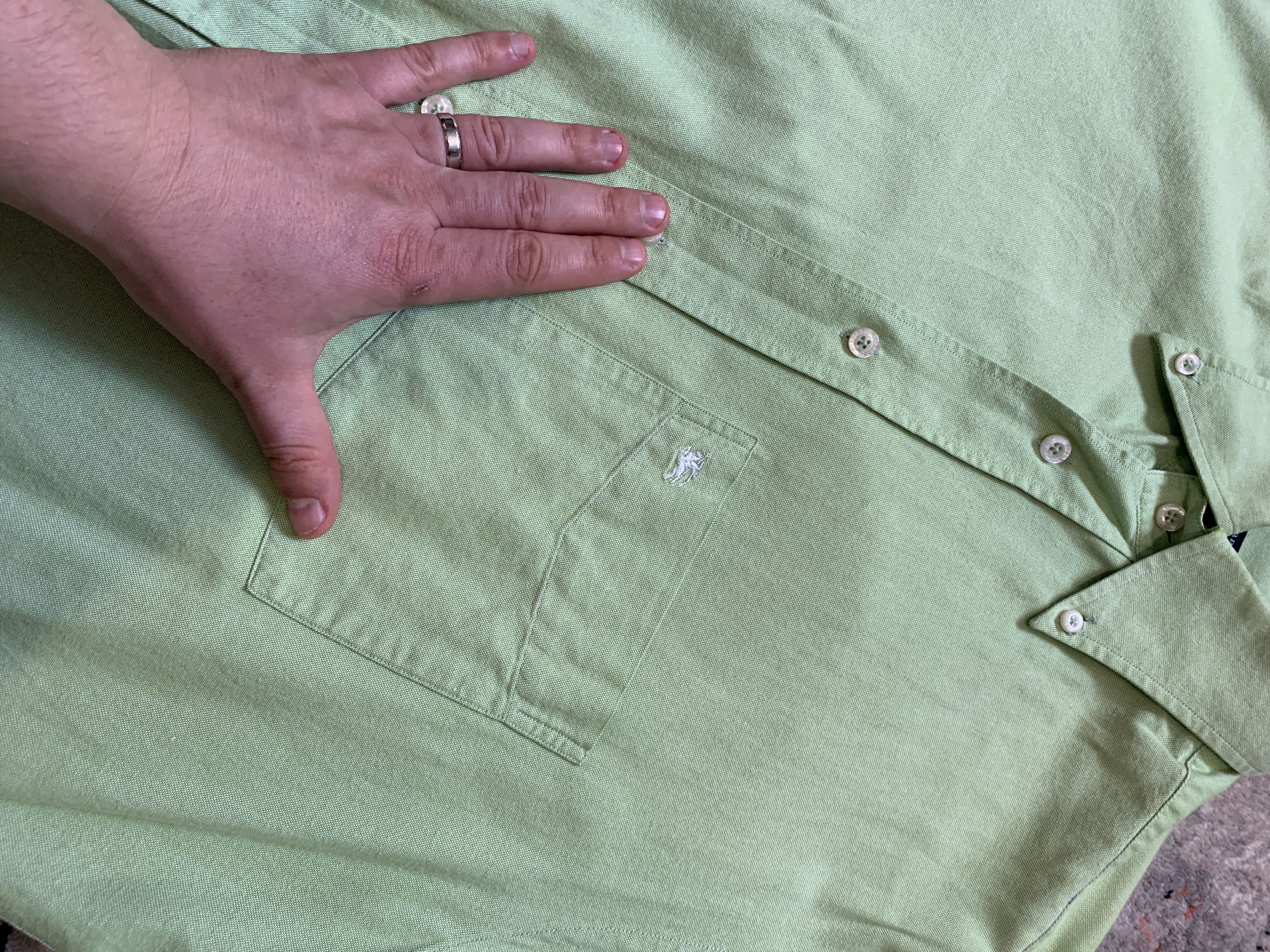 Burberry × Vintage Vintage Burberry London Shirt Size US XL / EU 56 / 4 - 3 Thumbnail