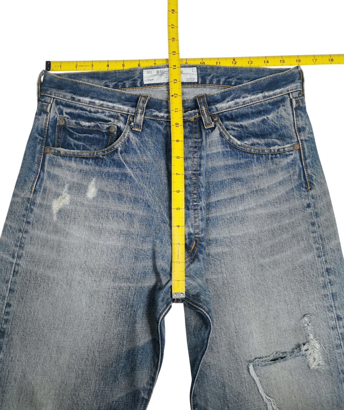 Kapital Vintage Japanese Brand Made Of Works CP-C Jeans Size US 32 / EU 48 - 12 Thumbnail