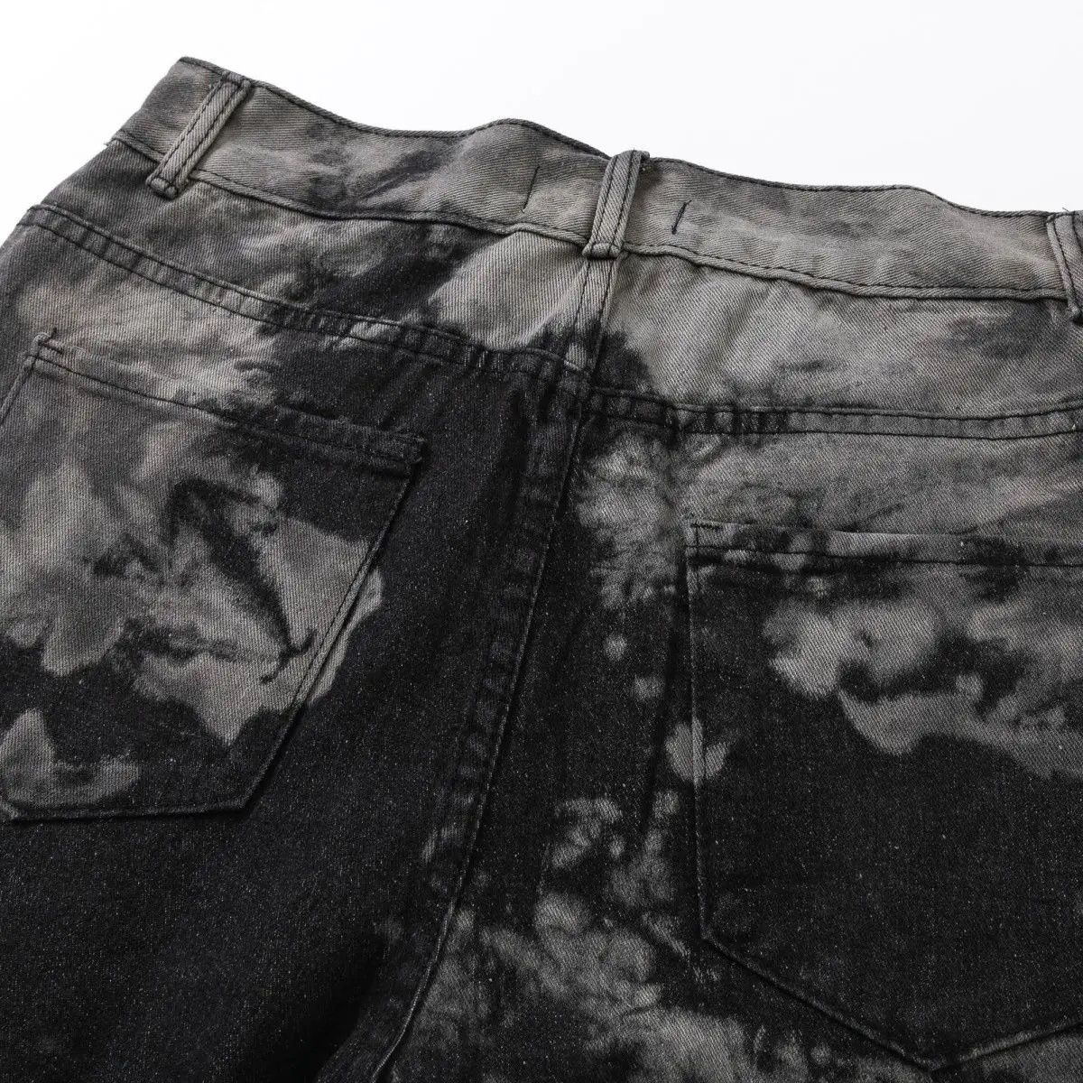 Designer × Japanese Brand Straight Wide Leg Pants Graffiti Print Casual Jeans Y2k Size US 32 / EU 48 - 9 Thumbnail