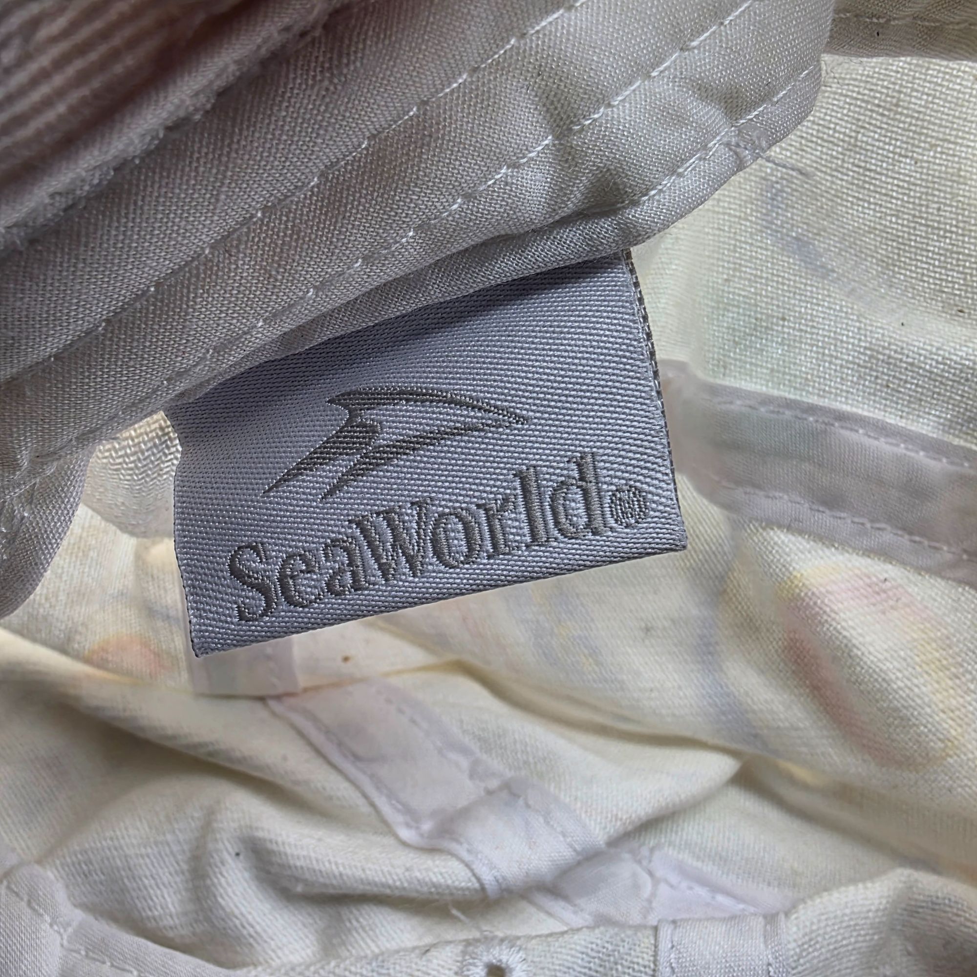 Other SeaWorld Avocado Adults White Bucket Hat Casual Outdoors Sum Size ONE SIZE - 6 Thumbnail