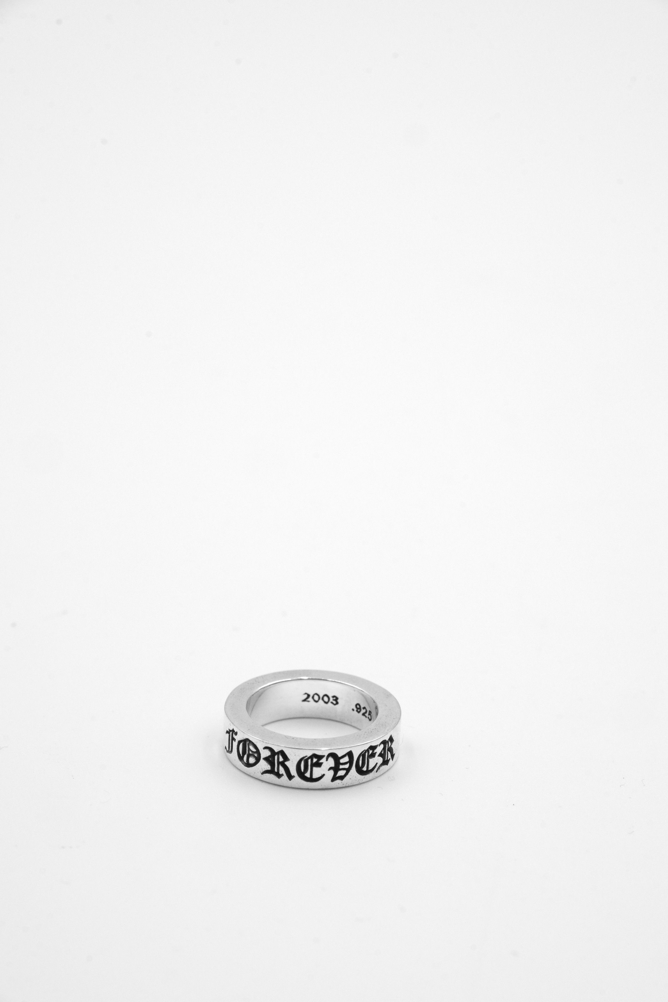 Chrome Hearts Chrome Hearts Forever Ring in 925 Silver - US 6 Size ONE SIZE - 5 Thumbnail