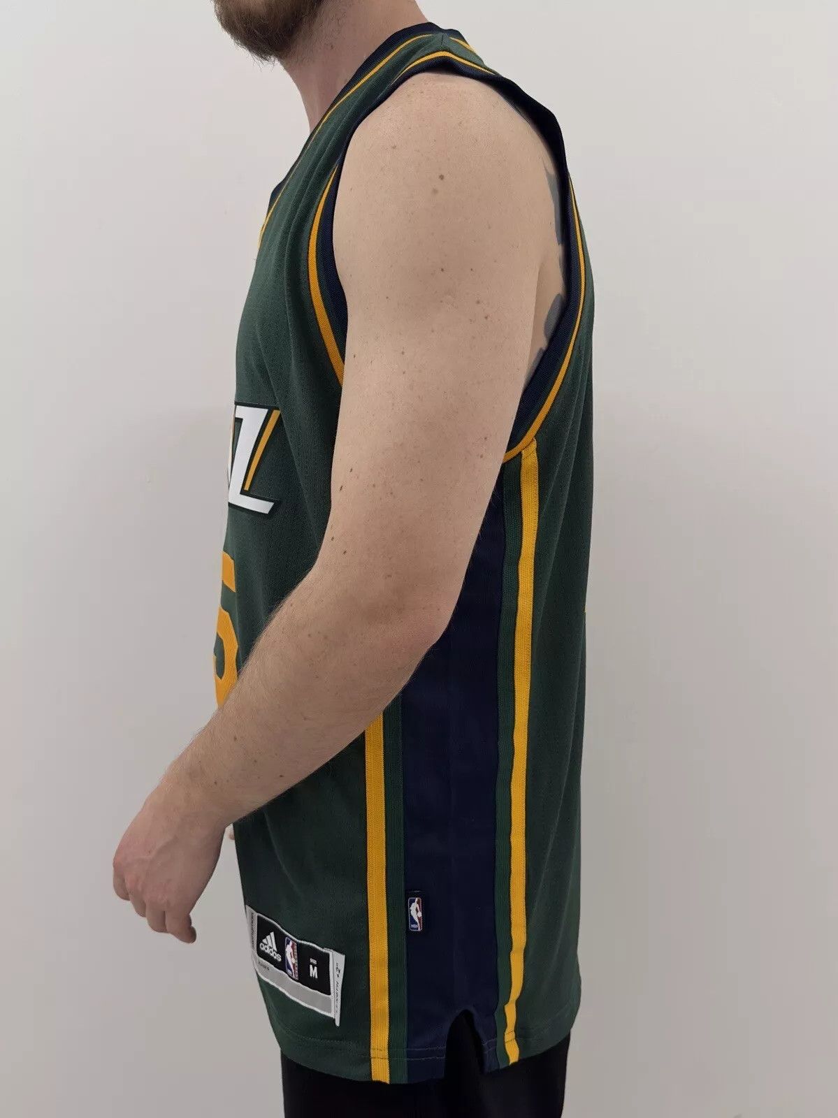 Adidas Swingman Derrick Favors Utah Jazz NBA Shirt Basketball Size US M / EU 48-50 / 2 - 8 Thumbnail