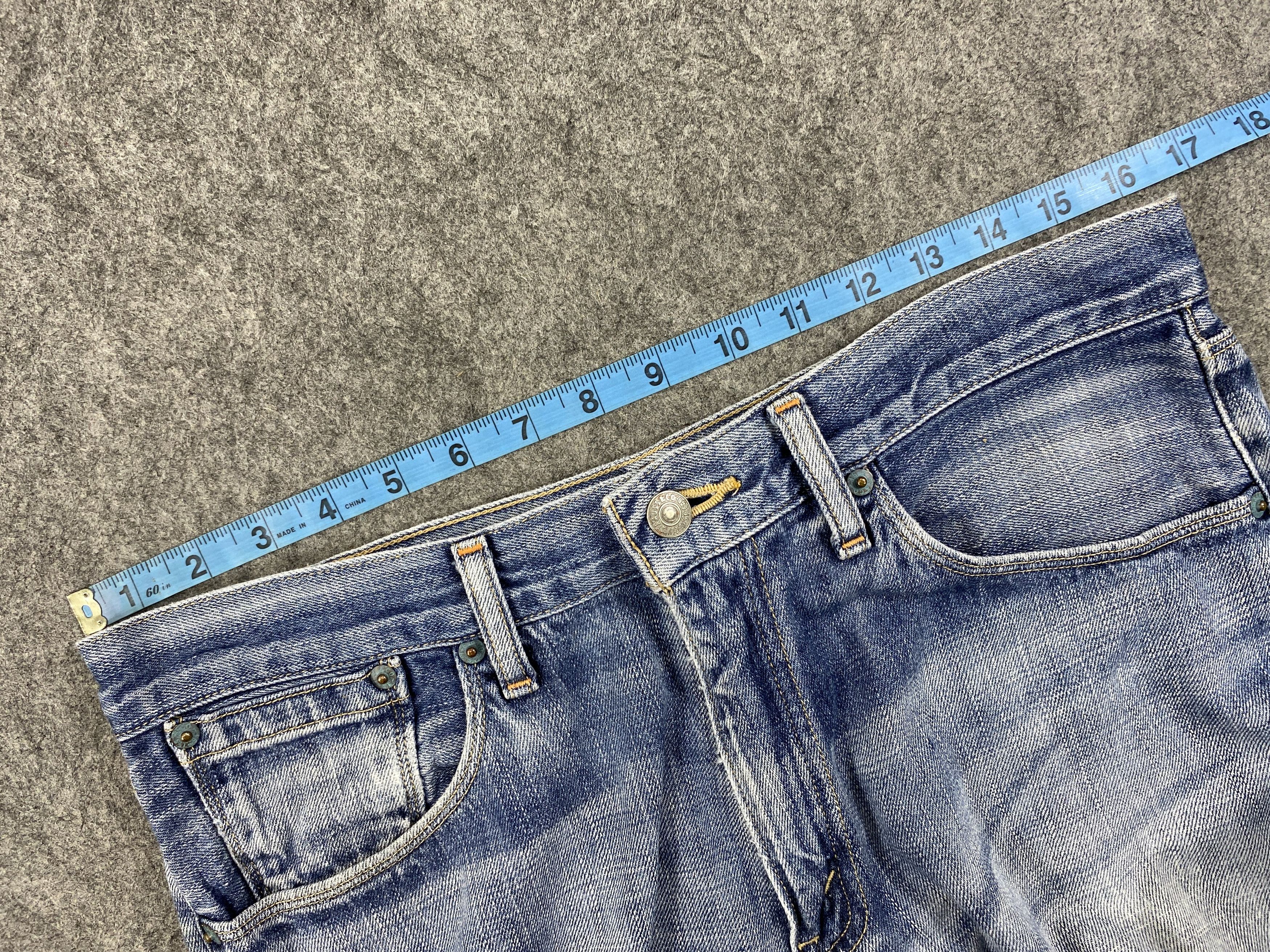 Levi's Ripped Distressed Blue Vintage Levi's 552 33x28 Denim JN2151 Size US 33 - 5 Thumbnail