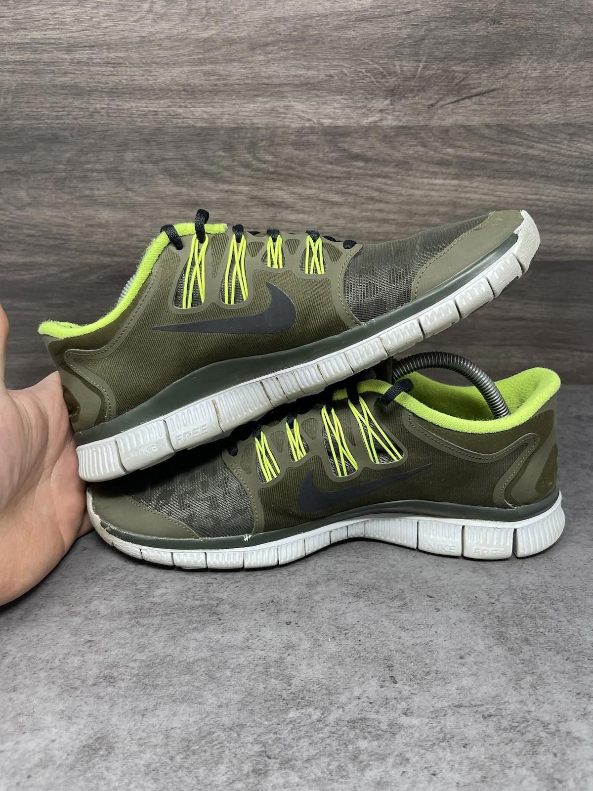 Nike Nike Free 5.0 Sneakers Mens Size 9 Green Shield Running Size US 9 / EU 42 - 7 Thumbnail
