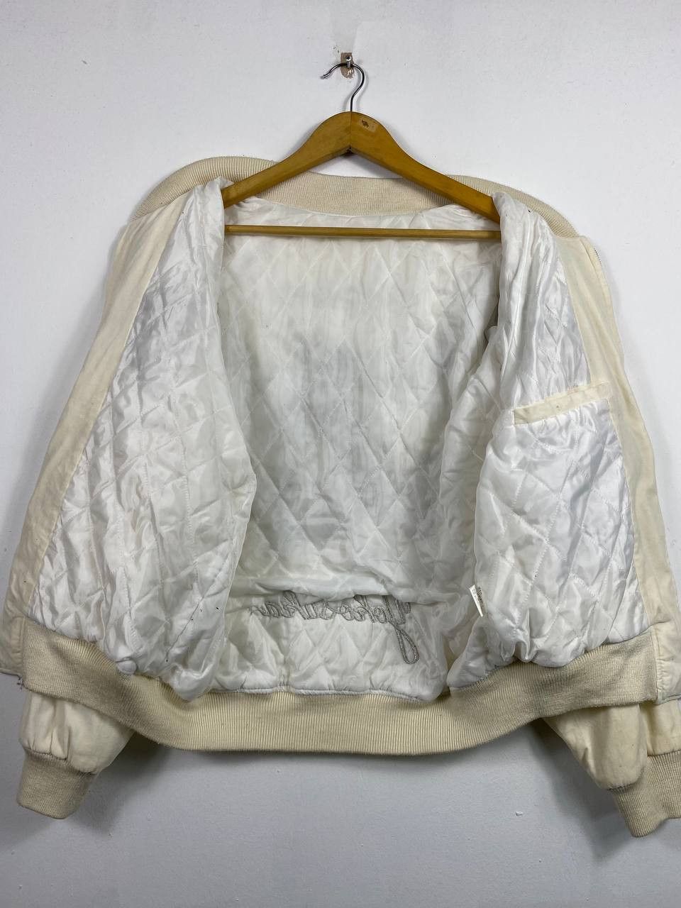 If Six Was Nine white velvet dragon embroided japanese sukajan jacket Size US L / EU 52-54 / 3 - 8 Thumbnail