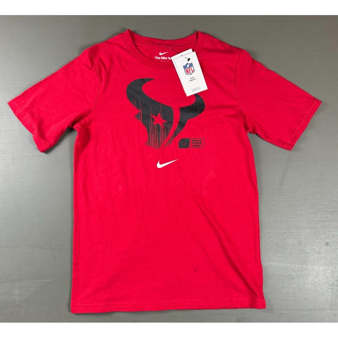 NFL Nike NFL Houston Texans Youth L 14/16 Red Logo T-Shirt NWT O Size US L / EU 52-54 / 3 - 1 Thumbnail