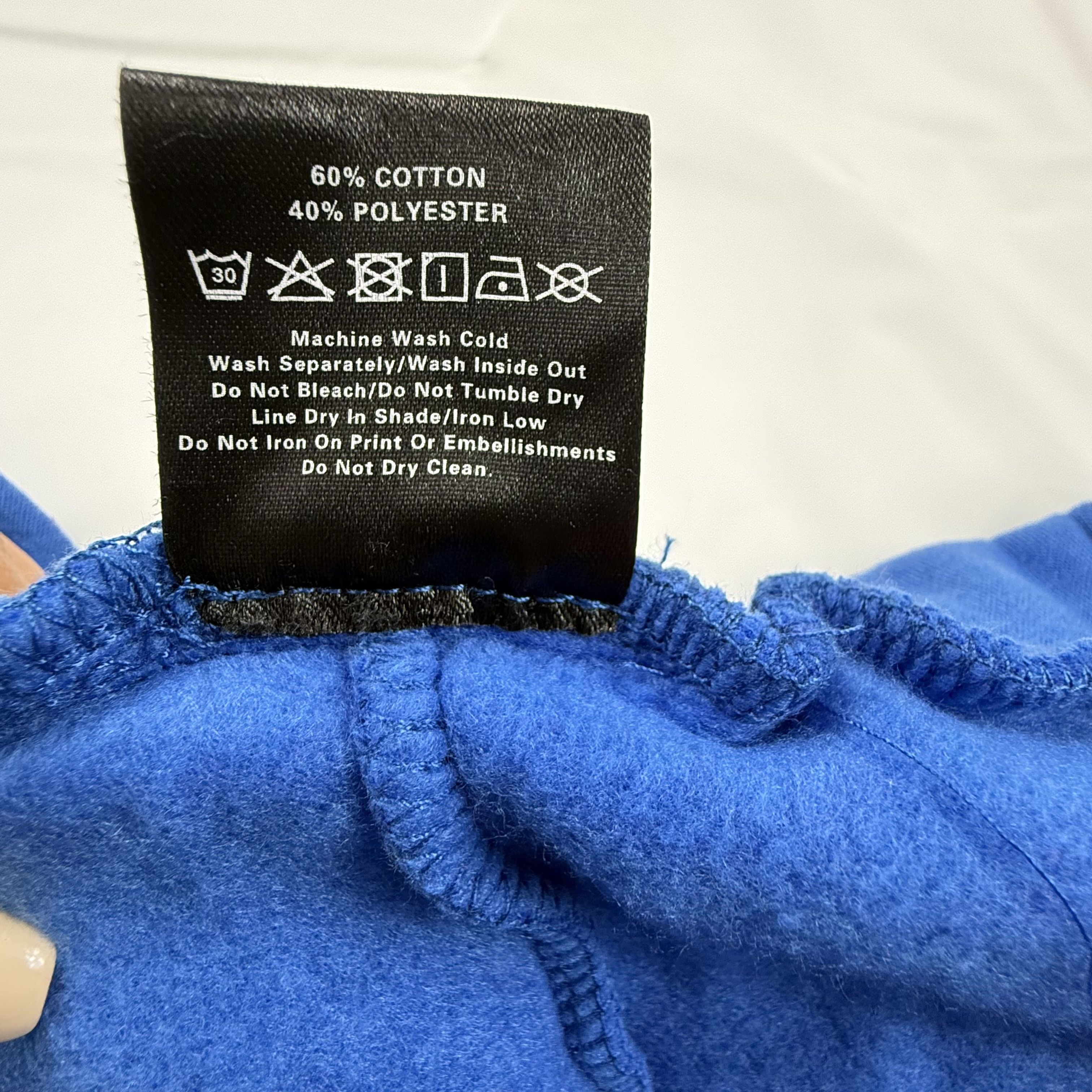 Other Arthur Beale Mens Royal Blue Fleece Sweat Shorts XL Size US 39 - 3 Thumbnail