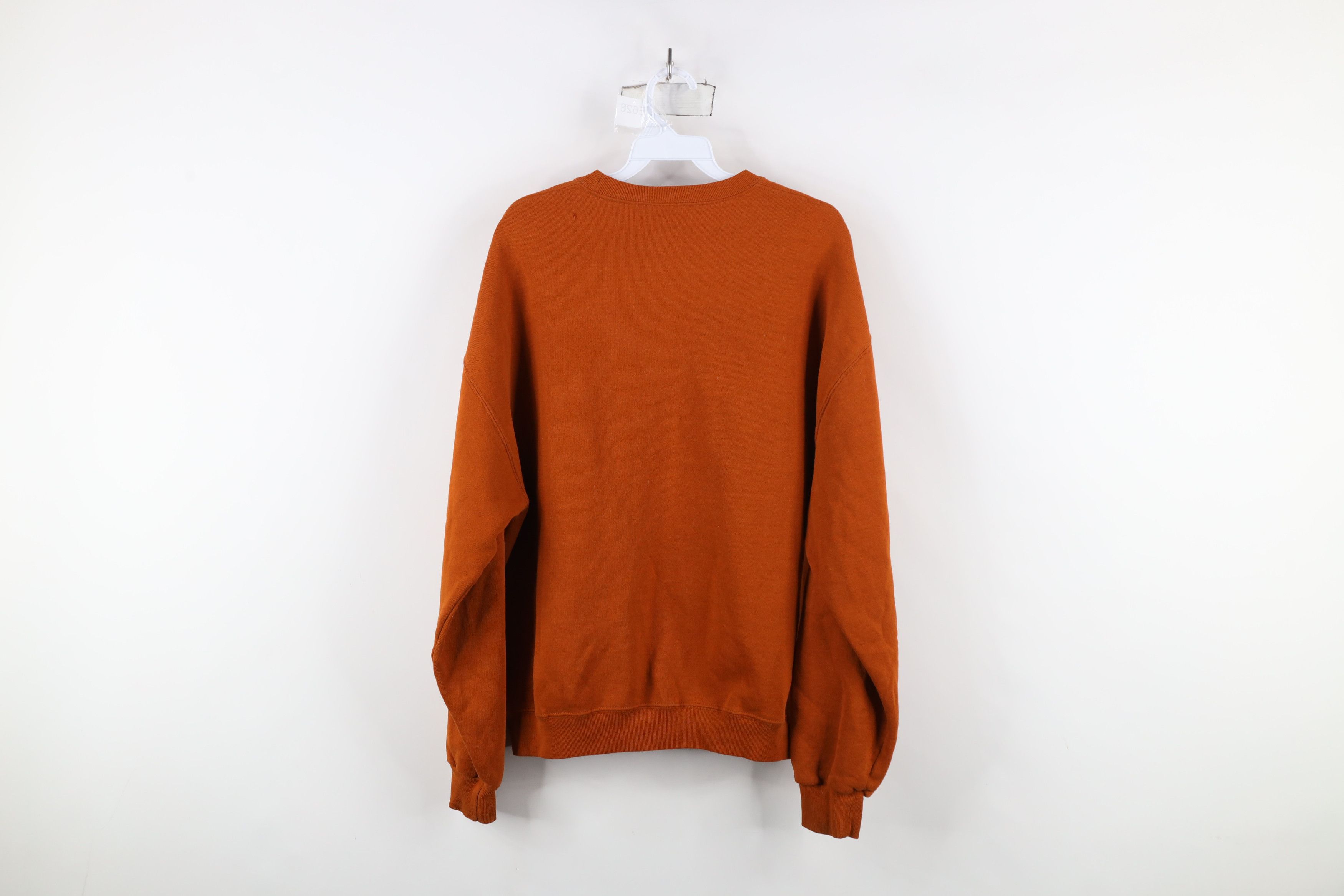 Russell Athletic × Vintage Vintage 90s Russell Athletic Crewneck Sweatshirt Burnt Size US L / EU 52-54 / 3 - 10 Thumbnail