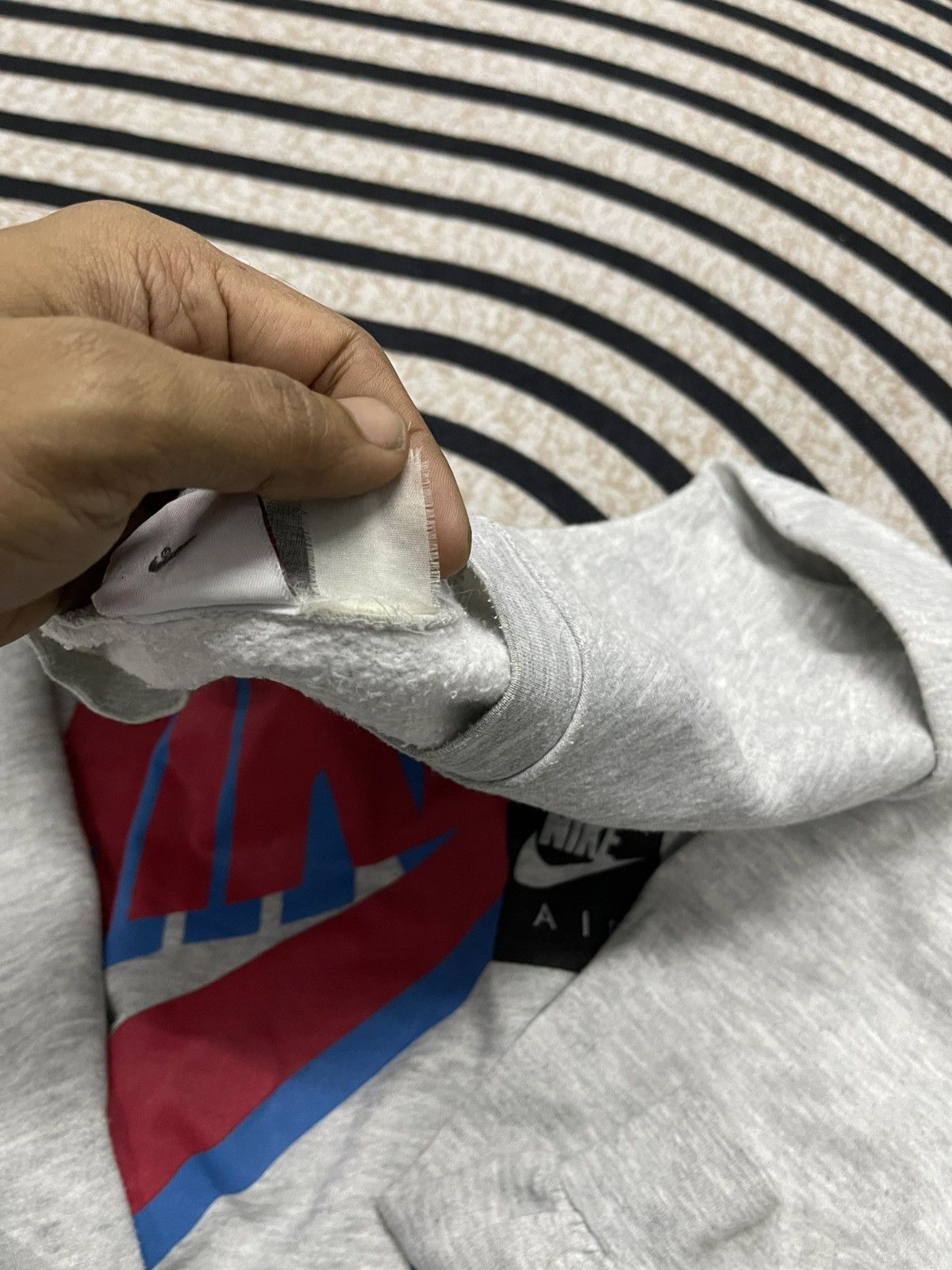 Nike 80s NIKE AIR CREWNECK BIG LOGO Size US M / EU 48-50 / 2 - 10 Thumbnail