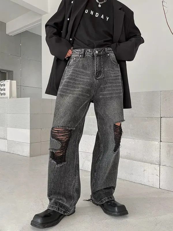 Japanese Brand Retro punk pants Size US 32 / EU 48 - 4 Thumbnail