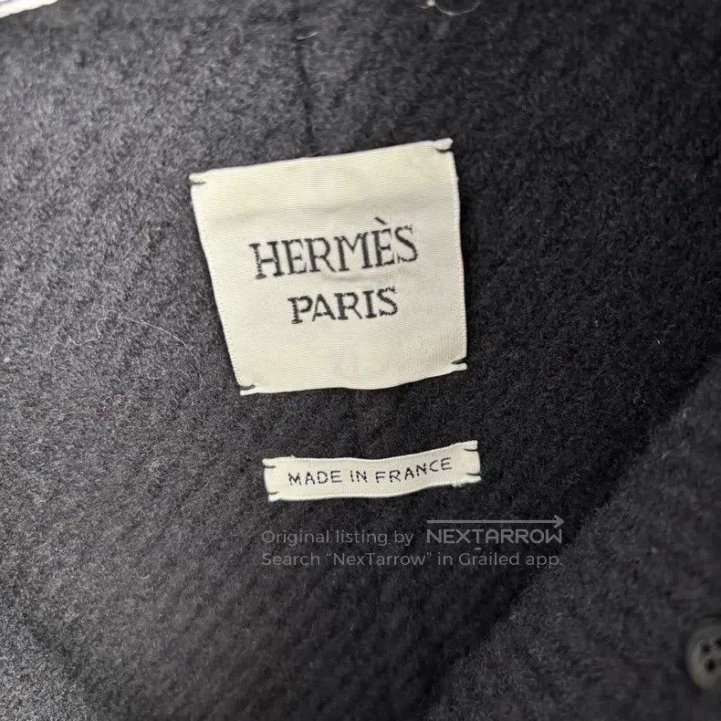 Hermes Hermes Black Long Lapel Coat Size XXS / US 00 / IT 34 - 5 Thumbnail