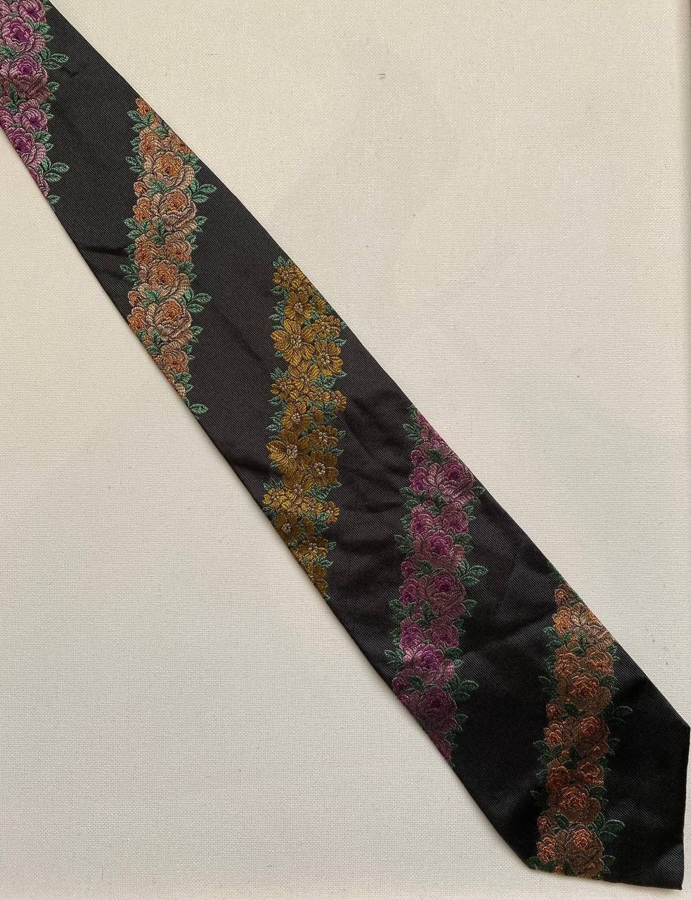Kenzo Kenzo Cravatte Silk Tie Casual Design Luxury Size ONE SIZE - 5 Thumbnail