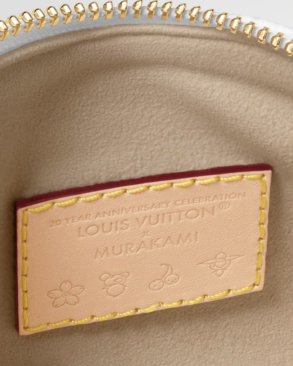 Louis Vuitton × Takashi Murakami Louis Vuitton Murakami White Nano Speedy 2025 NWT M13391 Size ONE SIZE - 17 Thumbnail