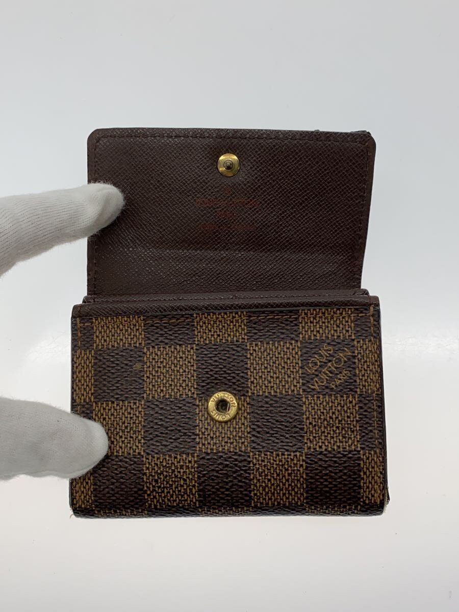 Louis Vuitton Louis Vuitton Damier Ebene Porto Monet Pla Brown Size ONE SIZE - 4 Thumbnail