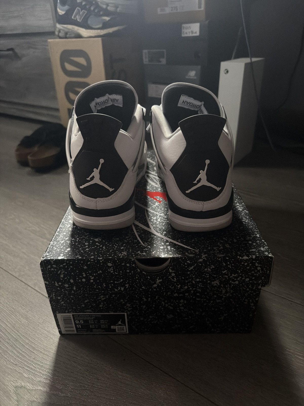 Jordan Brand Jordan 4 Retro ‘Military Black’ Size US 9.5 / EU 42-43 - 4 Thumbnail
