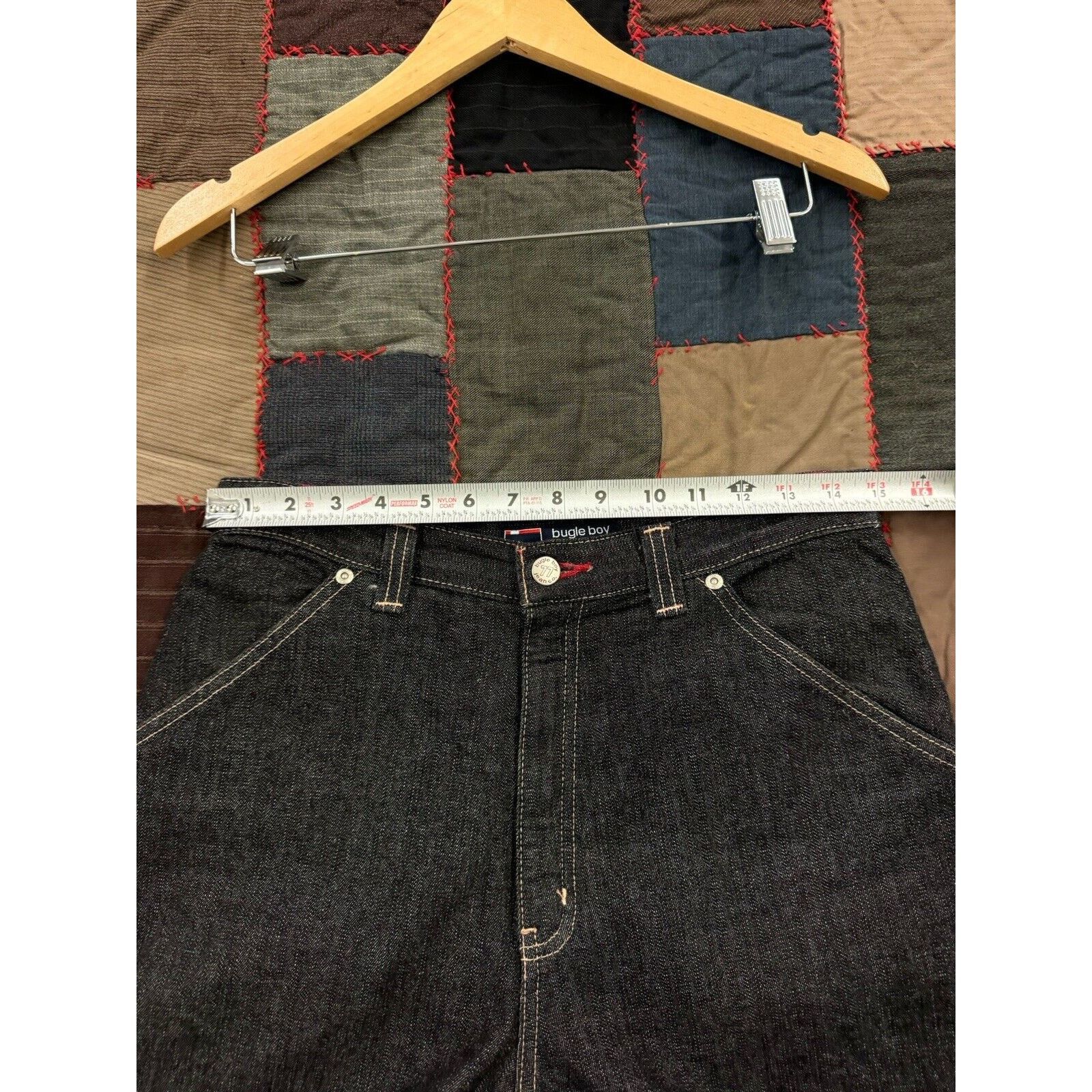 Bugle Boy Vintage 90s Skater Baggy Bugle Boy Jeans Denim W30 X L30 Size US 30 / EU 46 - 8 Thumbnail