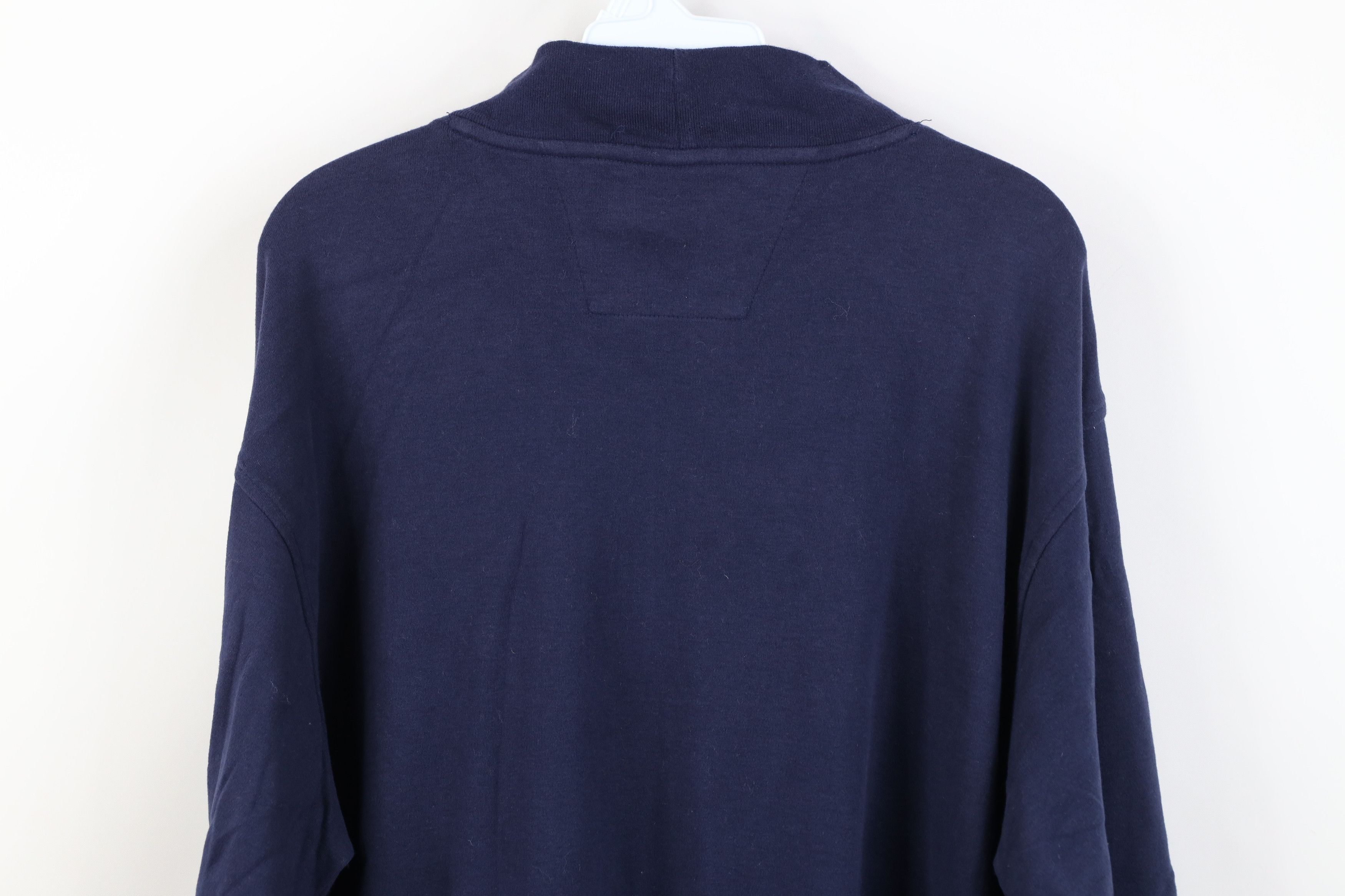 Vintage Vintage 90s Streetwear Blank Mock Neck Long Sleeve T-Shirt Size US L / EU 52-54 / 3 - 13 Thumbnail