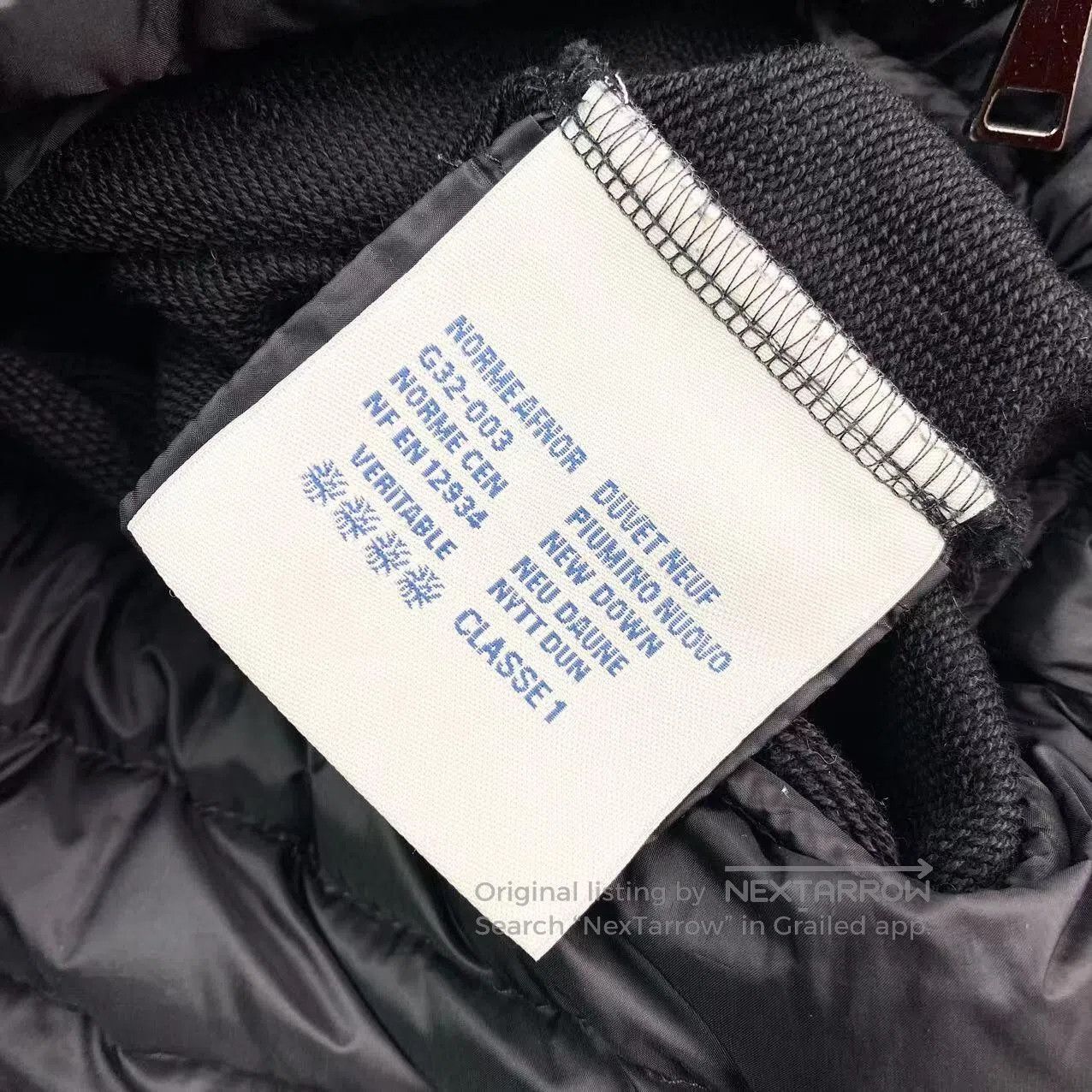 Moncler Moncler Embroidered logo spliced down jacket| Size XS / US 0-2 / IT 36-38 - 4 Thumbnail